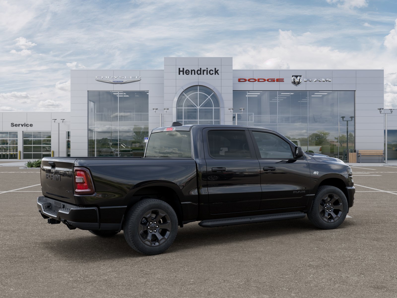 New 2026 Diamond Black Crystal Pearl-Coat Exterior Paint RAM Express image 39