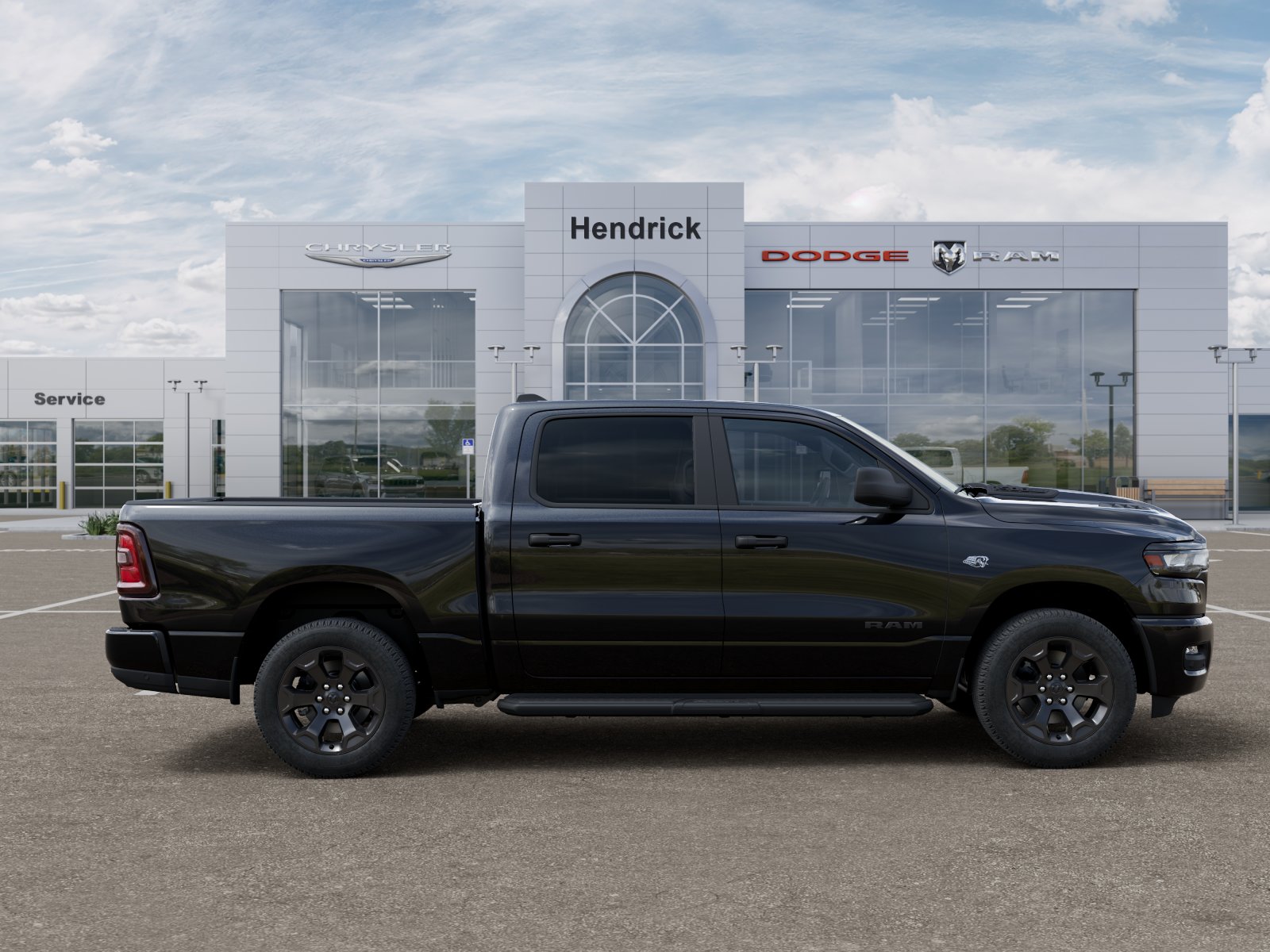 New 2026 Diamond Black Crystal Pearl-Coat Exterior Paint RAM Express image 55