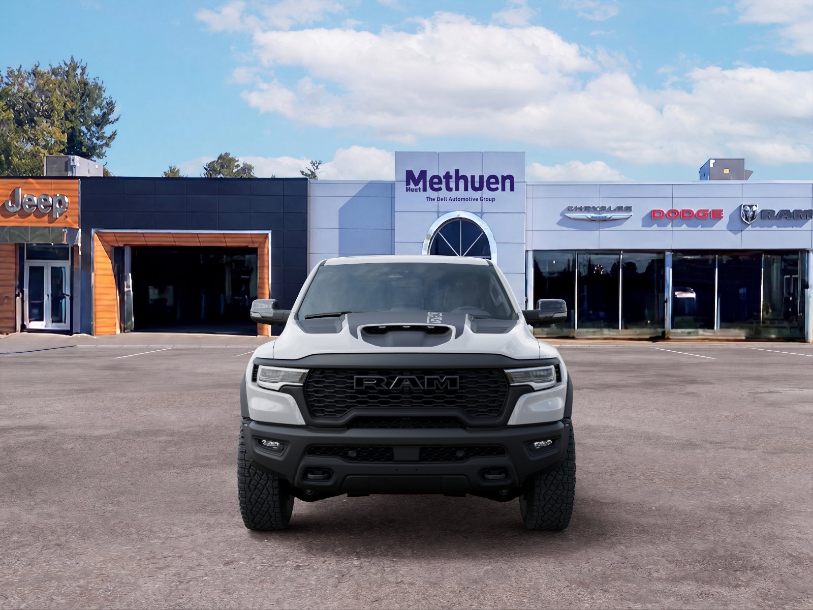 New 2026 Bright White Clear-Coat Exterior Paint RAM RHO image 32