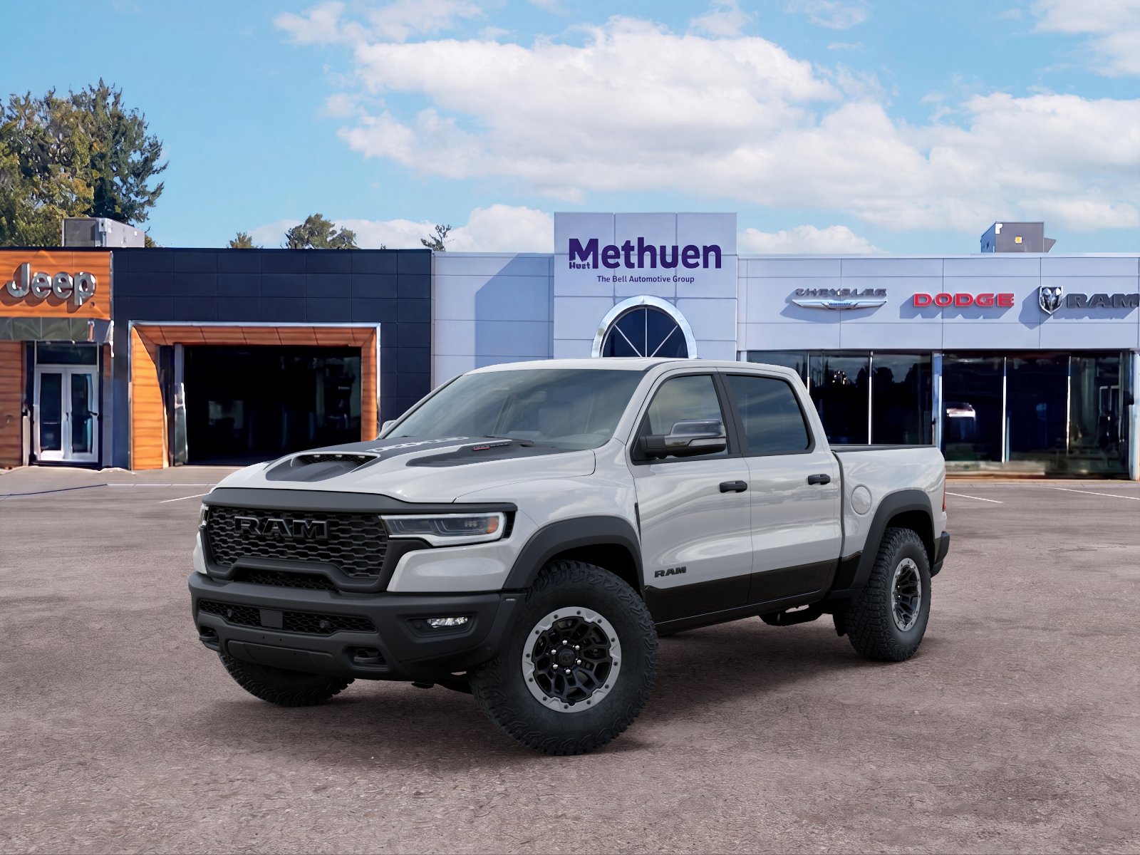 New 2026 Bright White Clear-Coat Exterior Paint RAM RHO image 27
