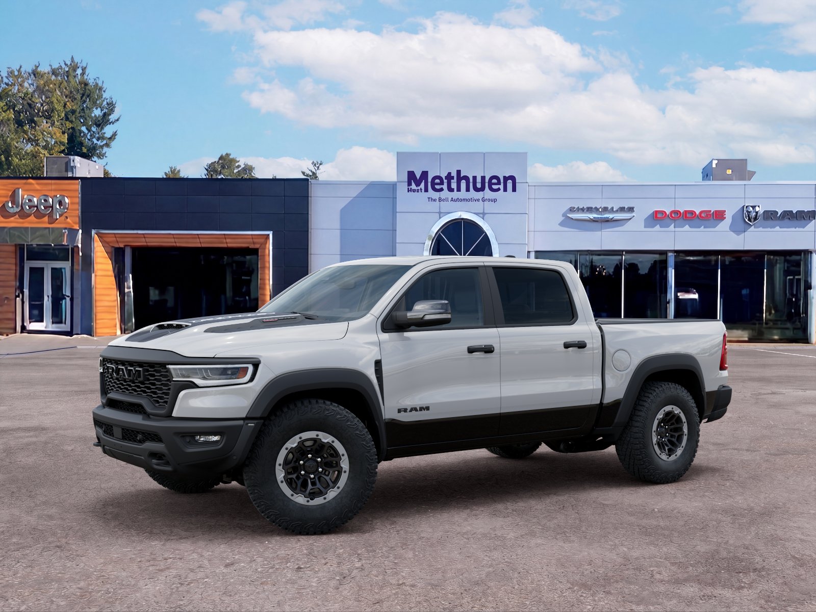 New 2026 Bright White Clear-Coat Exterior Paint RAM RHO image 28