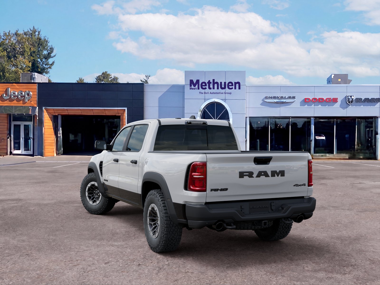 New 2026 Bright White Clear-Coat Exterior Paint RAM RHO image 29