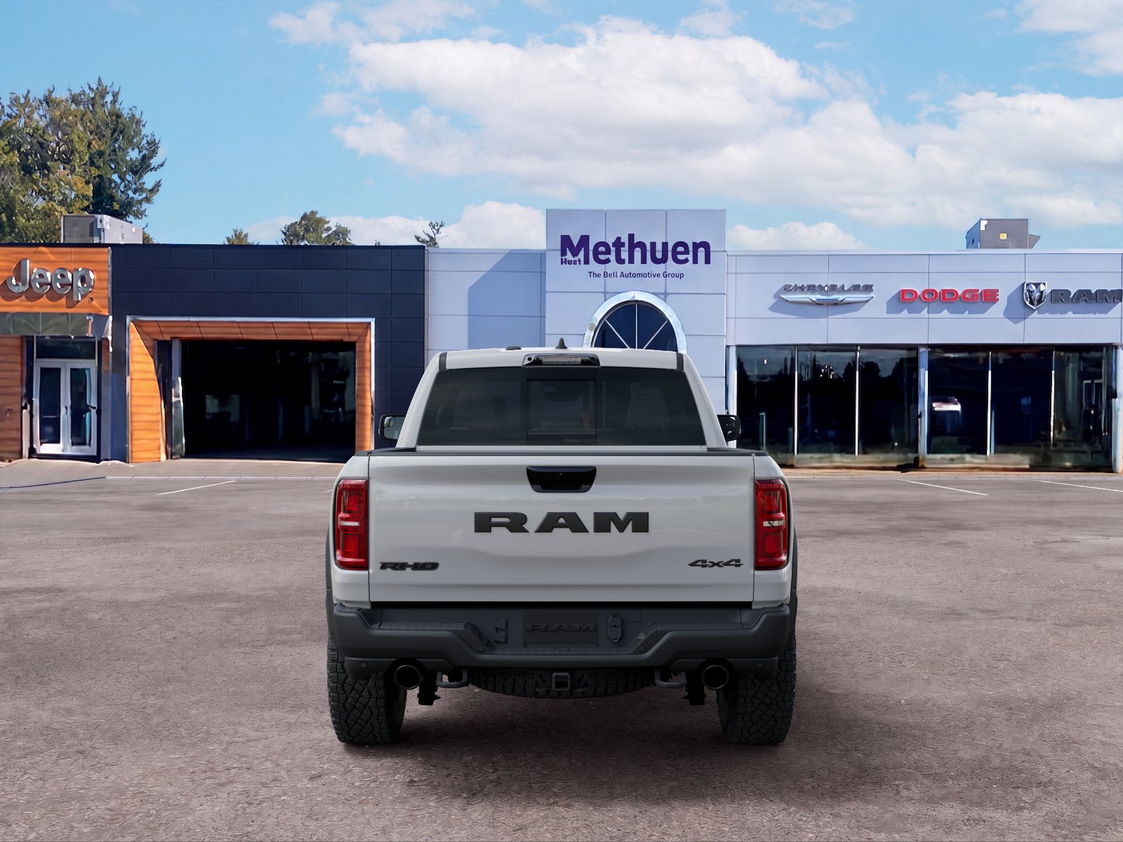 New 2026 Bright White Clear-Coat Exterior Paint RAM RHO image 33