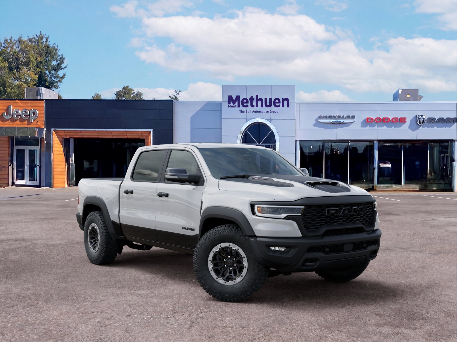 New 2026 Bright White Clear-Coat Exterior Paint RAM RHO image 31