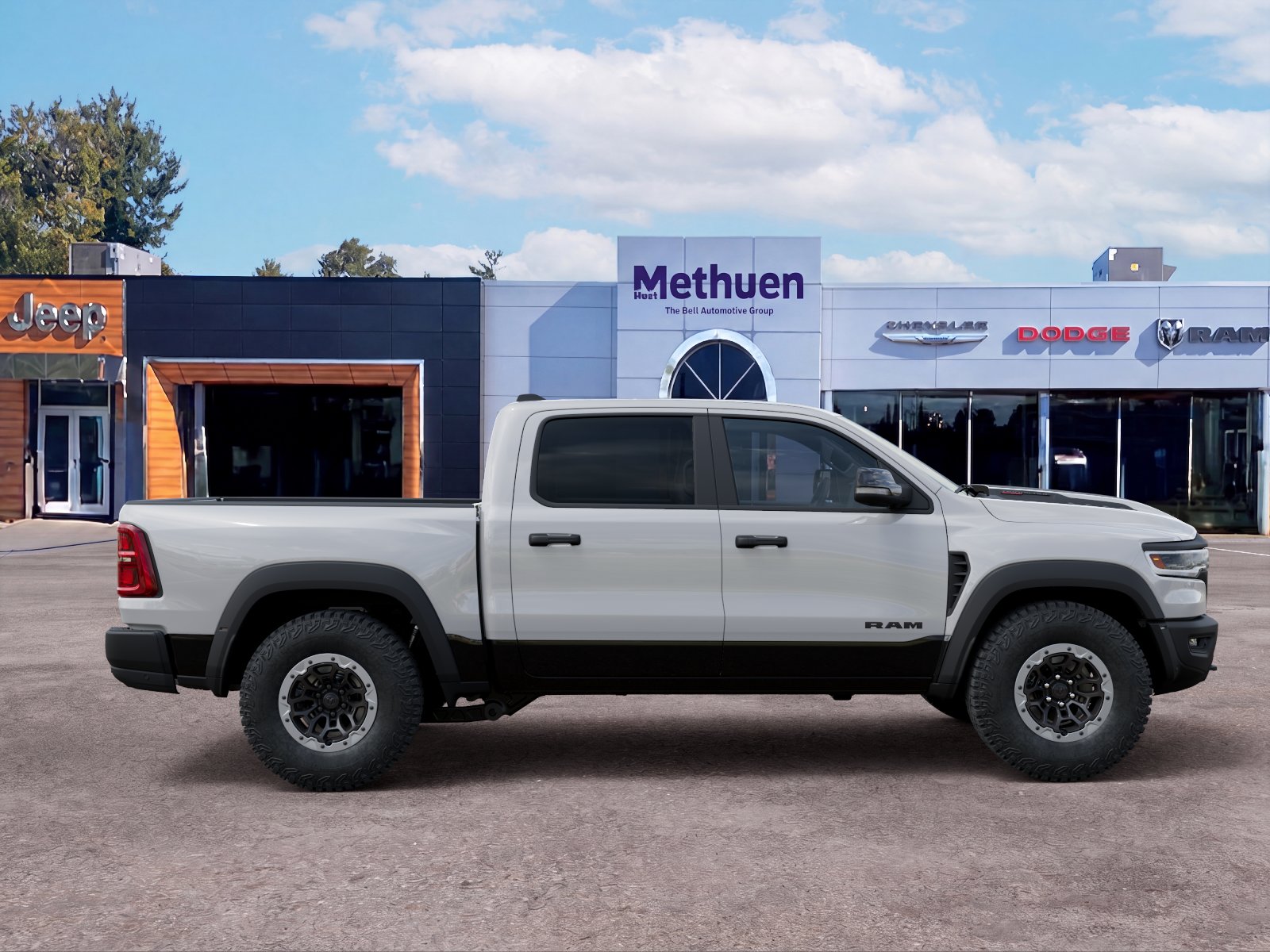 New 2026 Bright White Clear-Coat Exterior Paint RAM RHO image 47