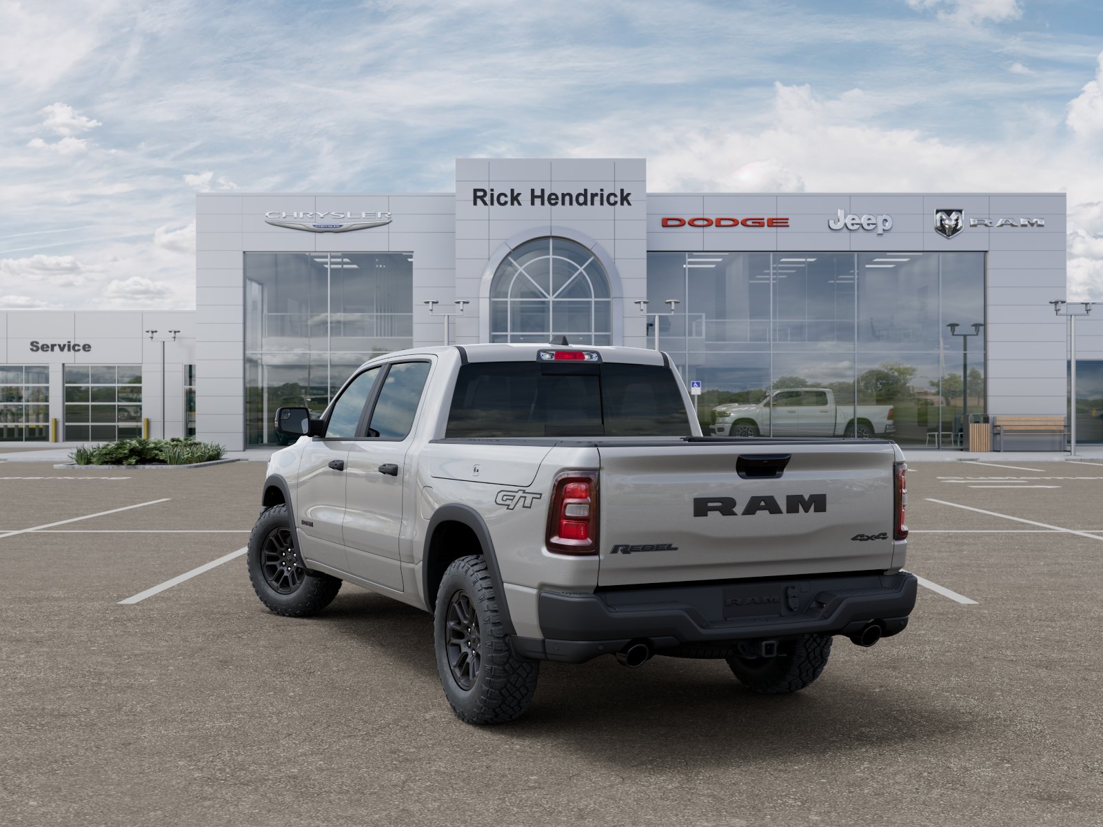 New 2026 Silver Zynith Exterior Paint RAM Rebel image 40