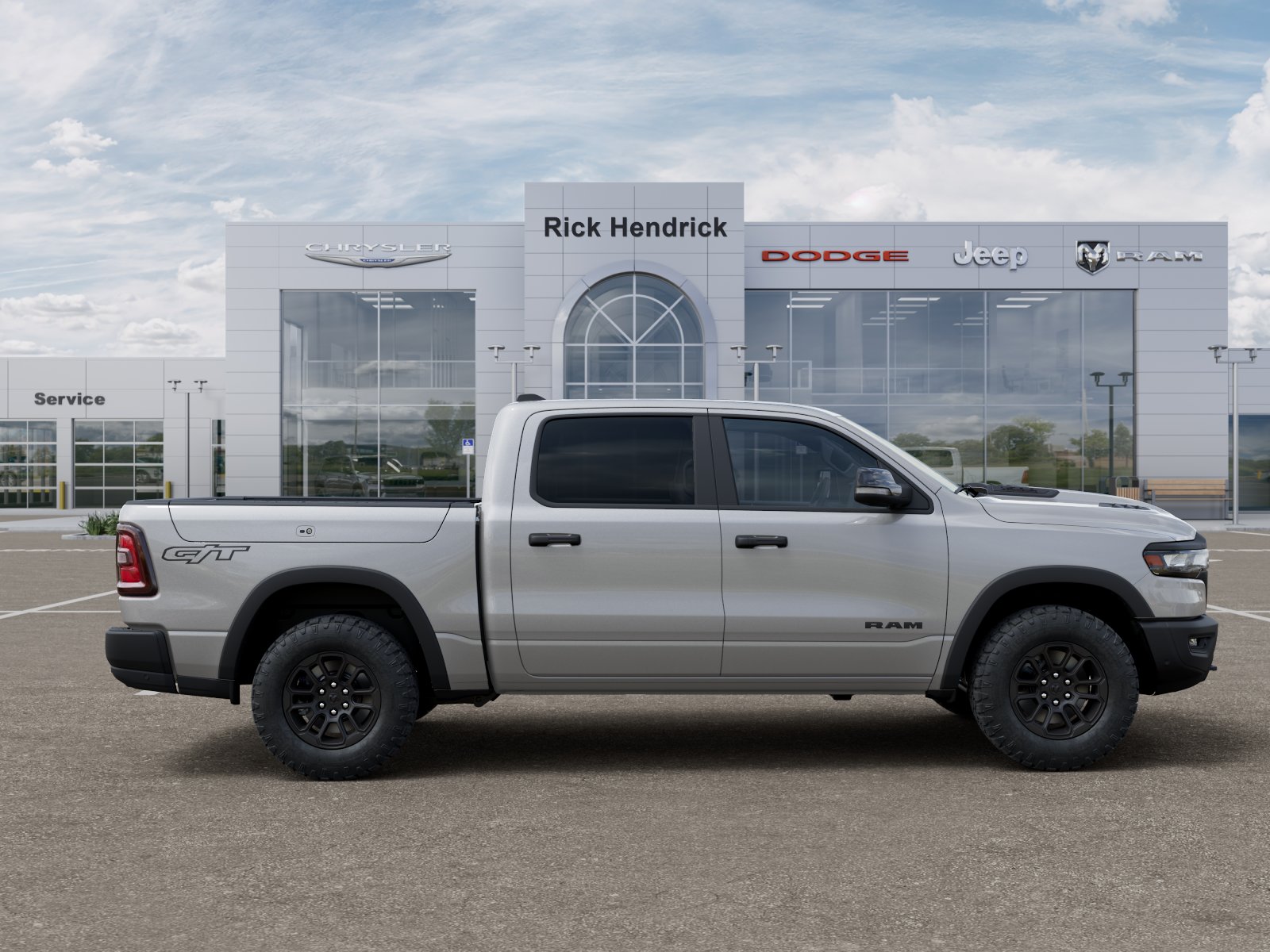 New 2026 Silver Zynith Exterior Paint RAM Rebel image 57