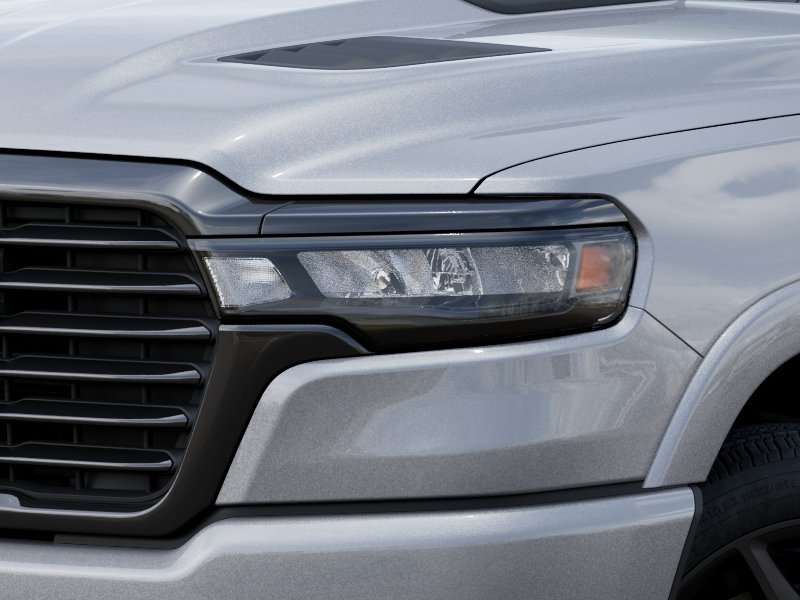 New 2026 Billet Silver Metallic Clear-Coat Exterior Paint RAM Laramie image 36