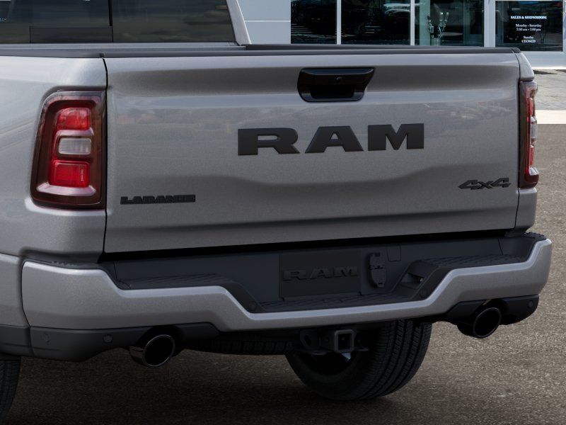 New 2026 Billet Silver Metallic Clear-Coat Exterior Paint RAM Laramie image 39