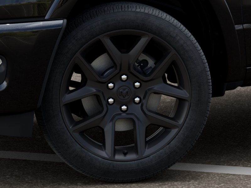 New 2026 Diamond Black Crystal Pearl-Coat Exterior Paint RAM RAM 1500 LARAMIE CREW CAB 4X4 image 108