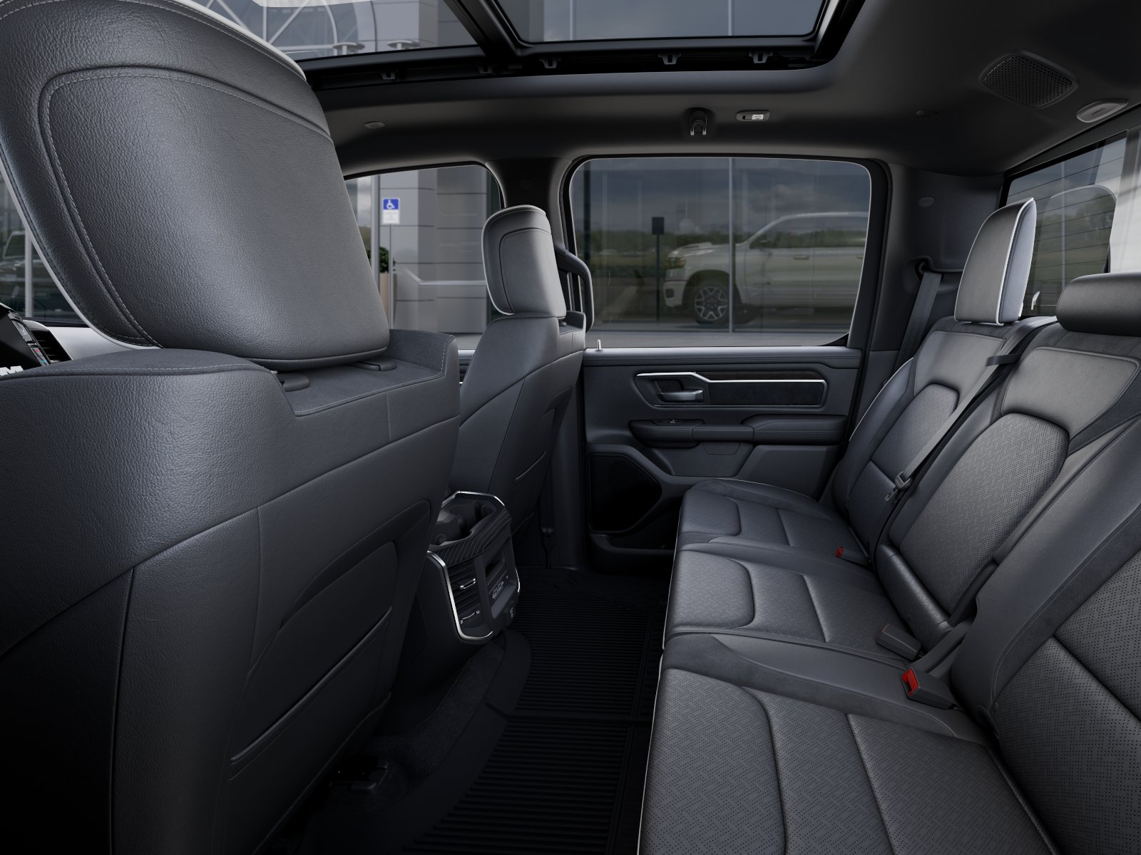 New 2026 Diamond Black Crystal Pearl-Coat Exterior Paint RAM RAM 1500 LARAMIE CREW CAB 4X4 image 123