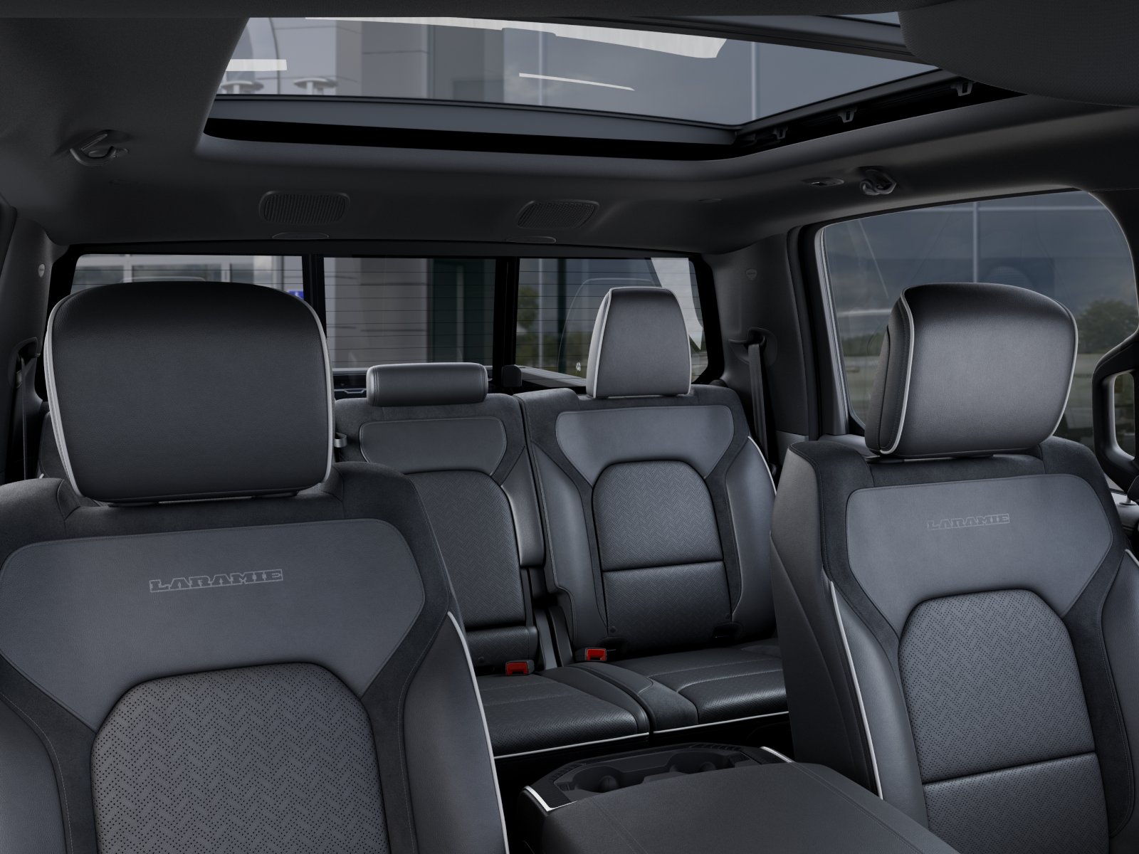 New 2026 Diamond Black Crystal Pearl-Coat Exterior Paint RAM RAM 1500 LARAMIE CREW CAB 4X4 image 126