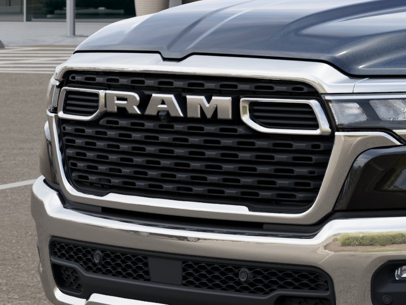 New 2026 Diamond Black Crystal Pearl-Coat Exterior Paint RAM RAM 1500 BIG HORN CREW CAB 4X4 image 37