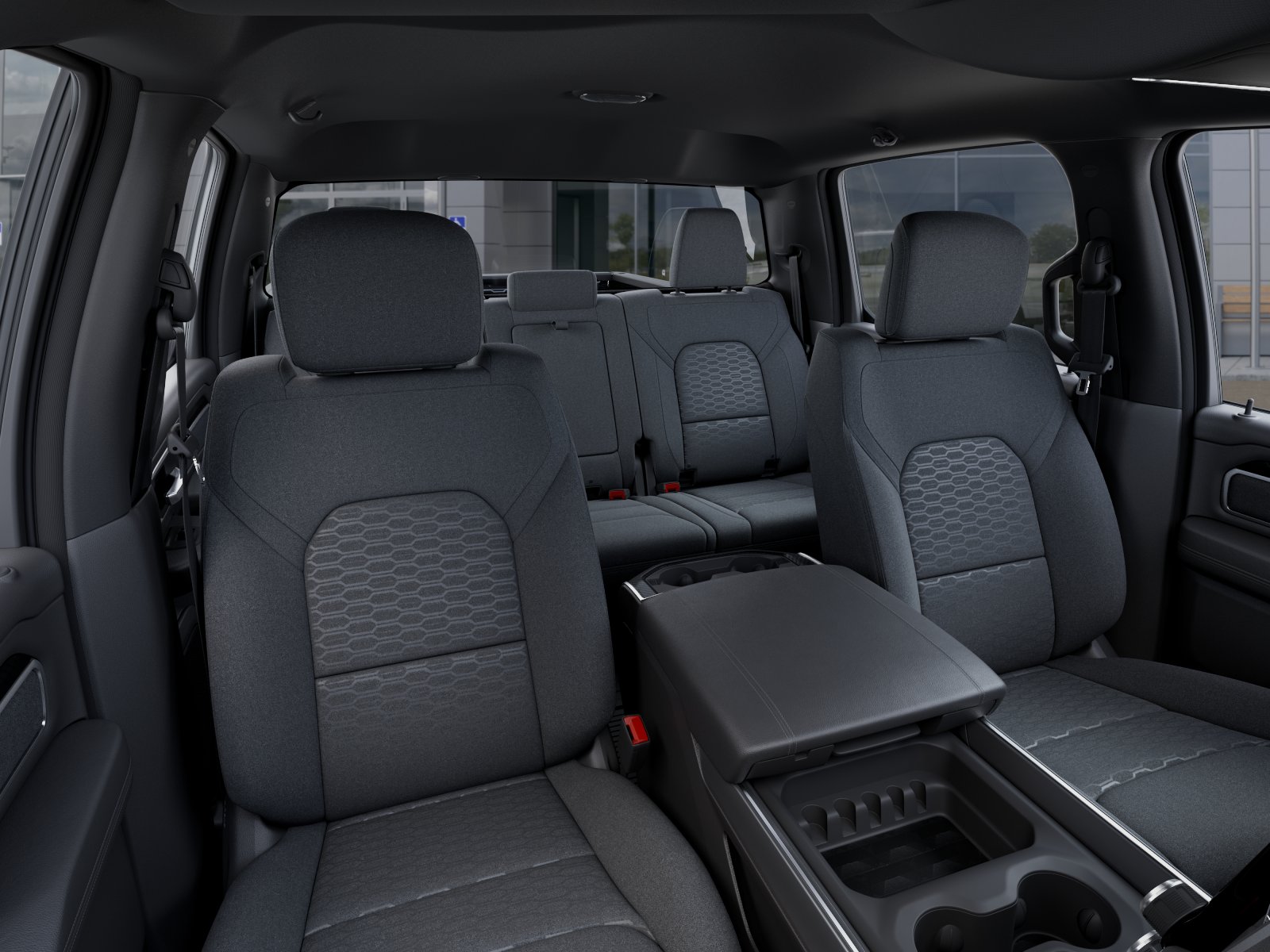 New 2026 Diamond Black Crystal Pearl-Coat Exterior Paint RAM RAM 1500 BIG HORN CREW CAB 4X4 image 42