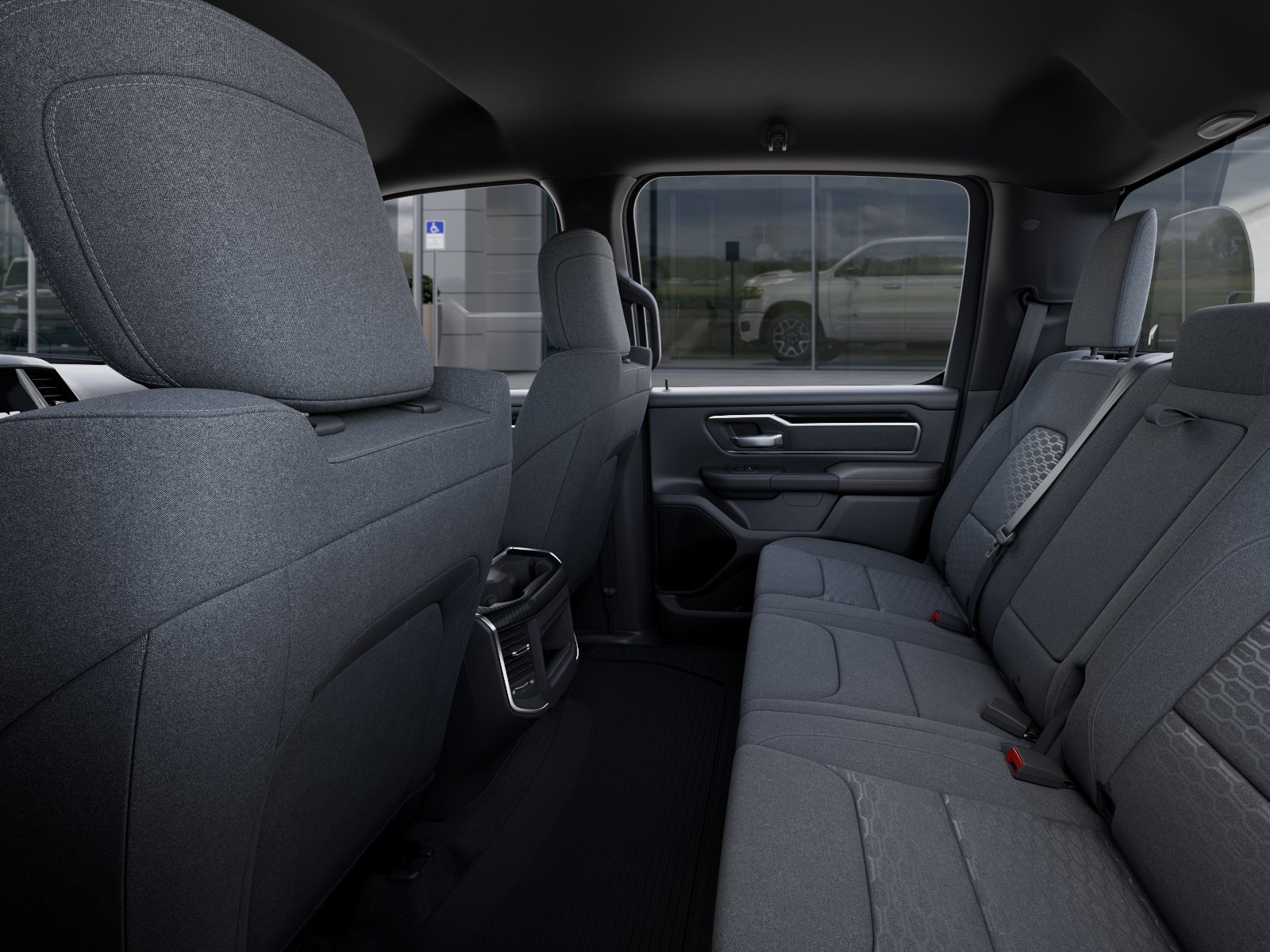 New 2026 Diamond Black Crystal Pearl-Coat Exterior Paint RAM RAM 1500 BIG HORN CREW CAB 4X4 image 49