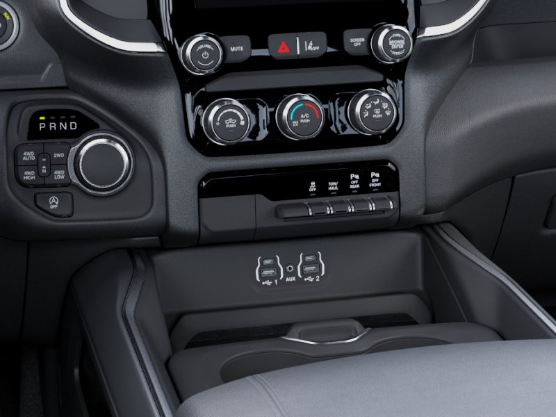 New 2026 Diamond Black Crystal Pearl-Coat Exterior Paint RAM RAM 1500 BIG HORN CREW CAB 4X4 image 50