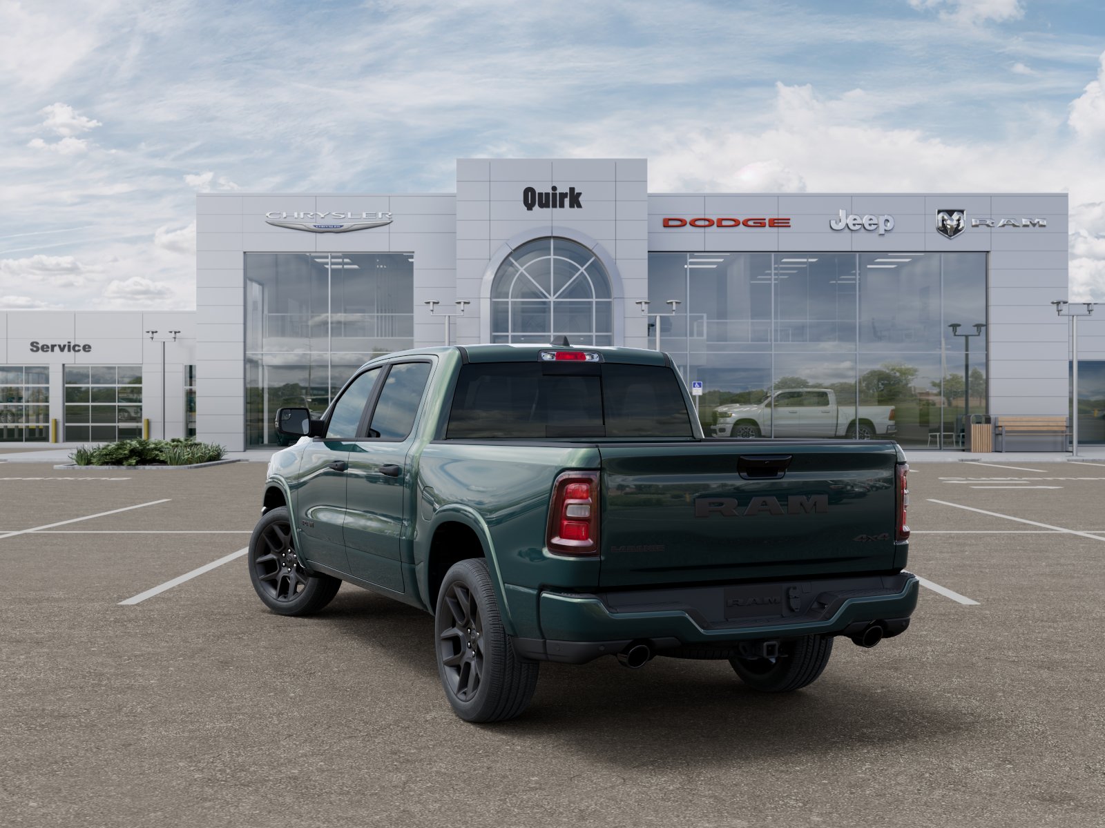 New 2026 Serrano Green Metallic Ram Laramie image 29