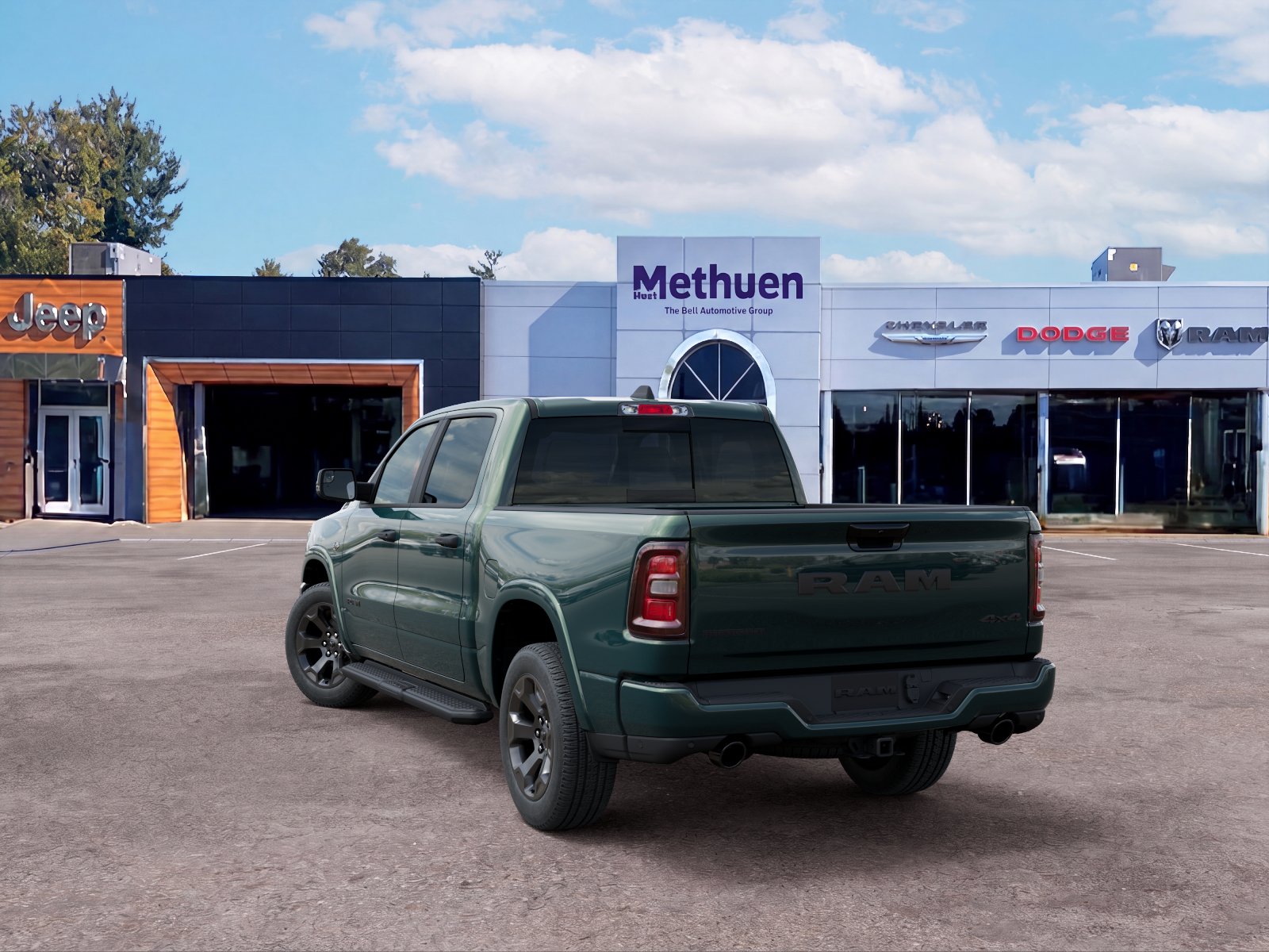 New 2026 Serrano-Green Metallic Exterior Paint RAM Big Horn image 29