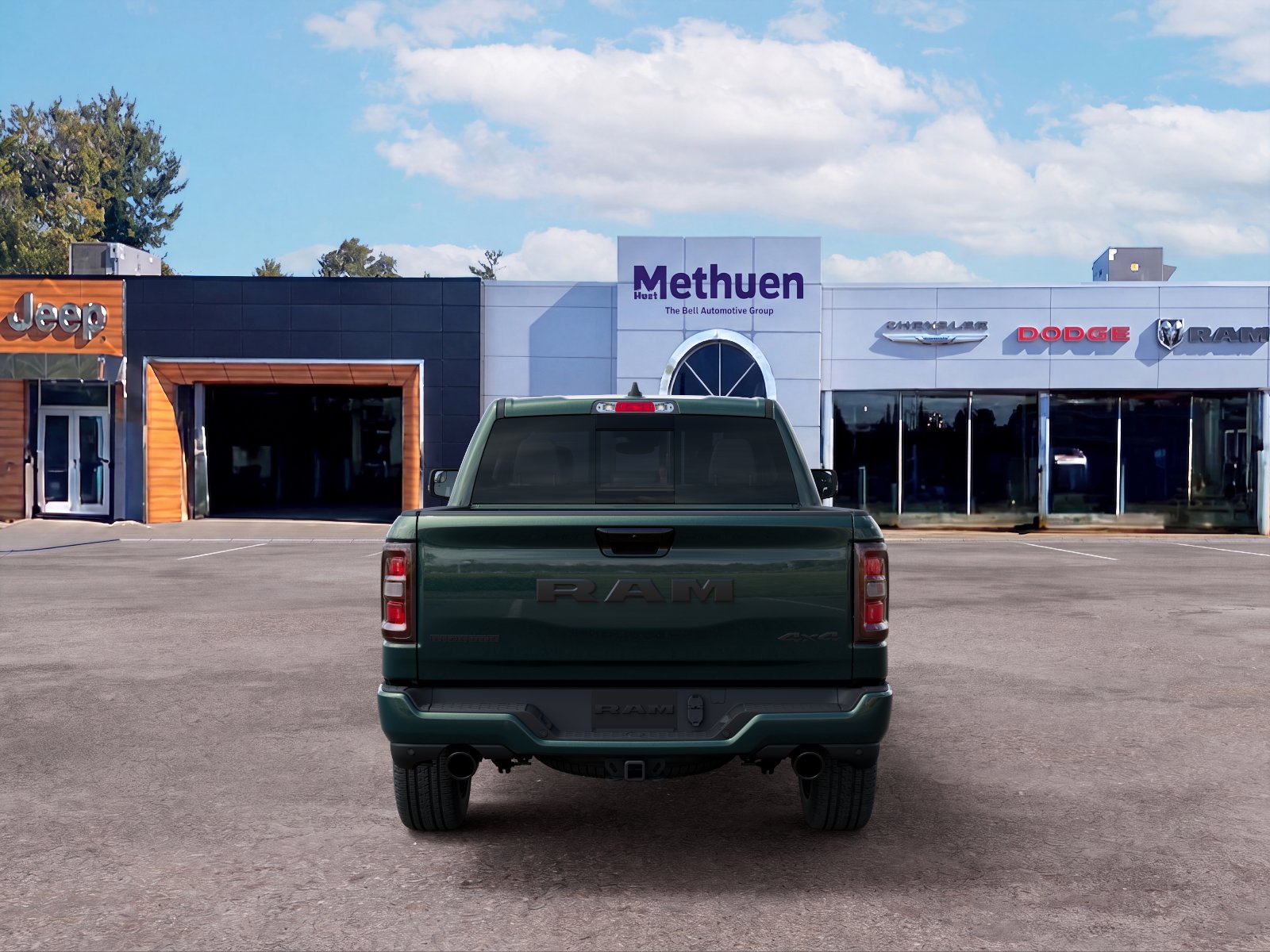 New 2026 Serrano-Green Metallic Exterior Paint RAM Big Horn image 33