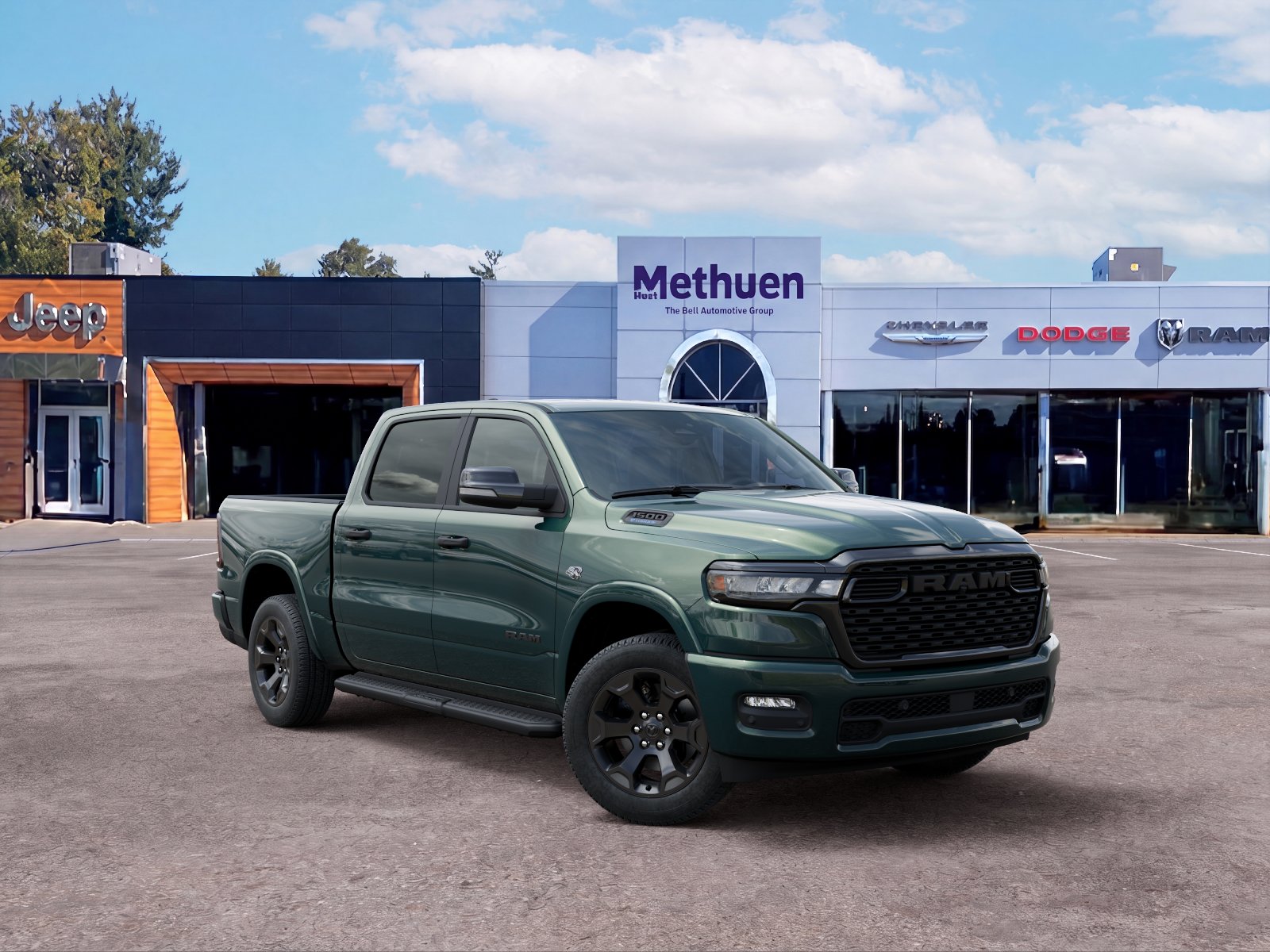 New 2026 Serrano-Green Metallic Exterior Paint RAM Big Horn image 31