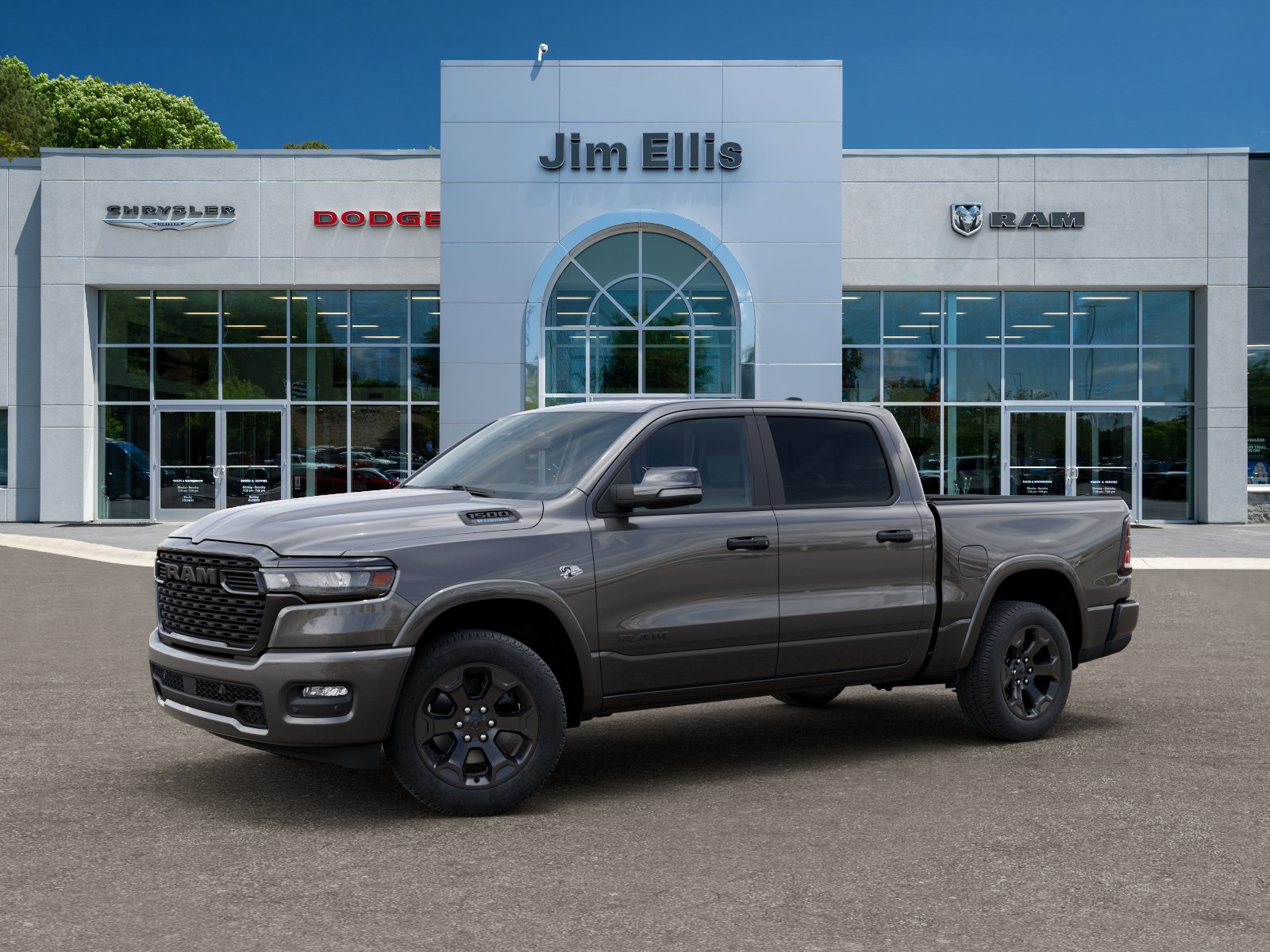 New 2026 Granite Crystal Metallic Clearcoat RAM Big Horn image 28