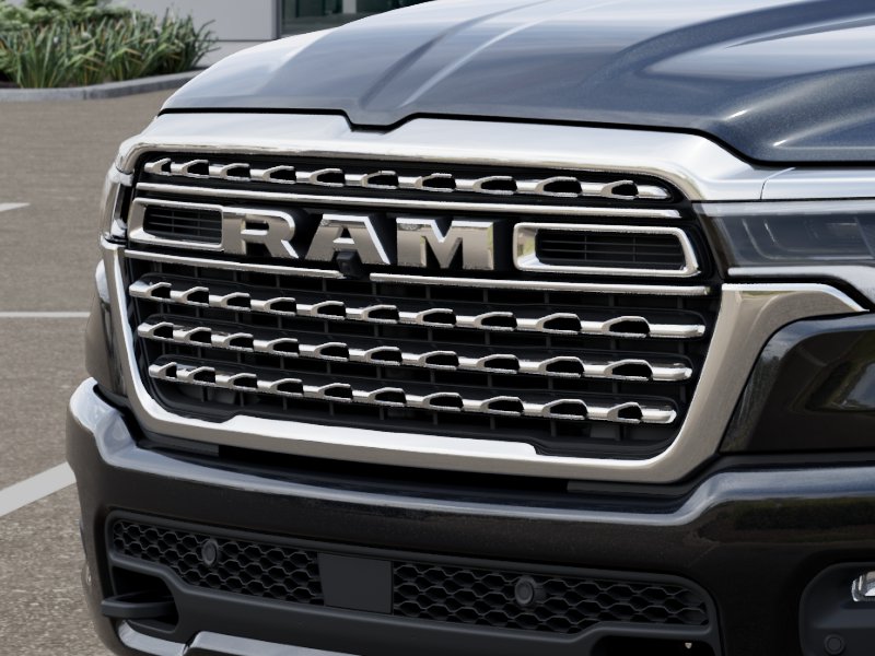 New 2026 Diamond Black Crystal Pearl-Coat Exterior Paint RAM Longhorn image 37