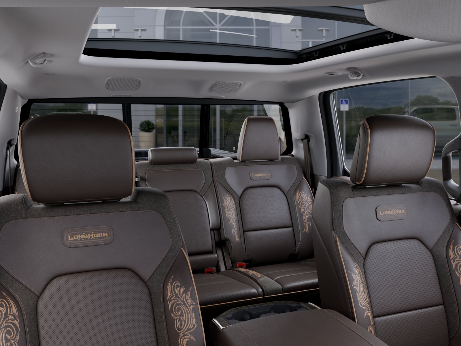 New 2026 Diamond Black Crystal Pearl-Coat Exterior Paint RAM Longhorn image 52