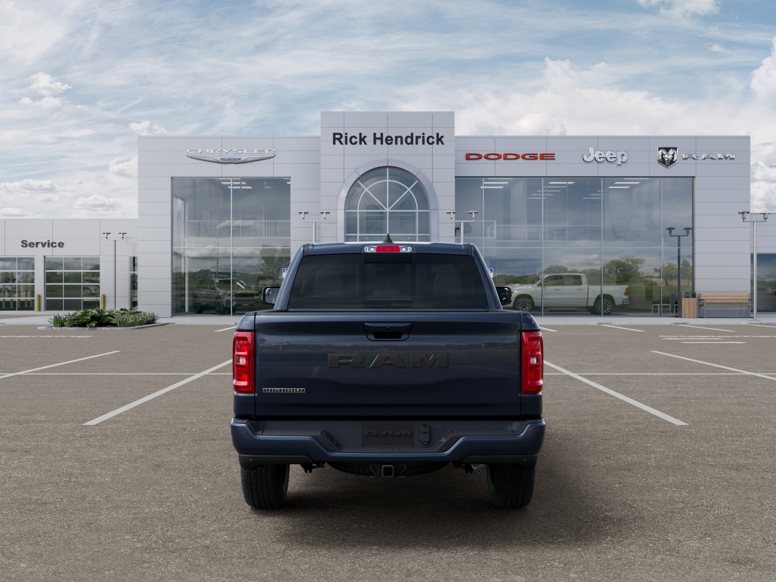 New 2026 Forged Blue Metallic Exterior Paint RAM Big Horn image 41