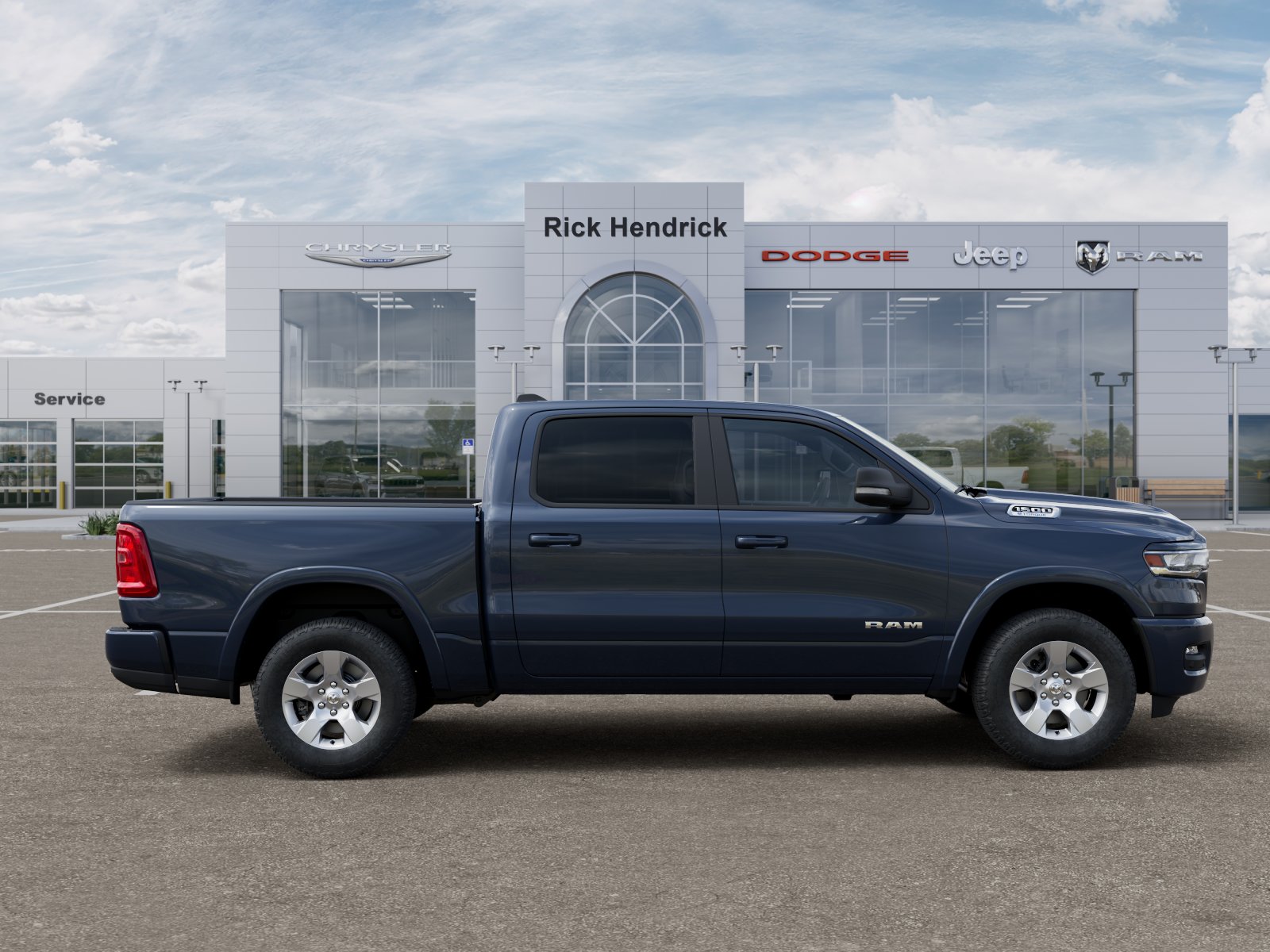 New 2026 Forged Blue Metallic Exterior Paint RAM Big Horn image 55