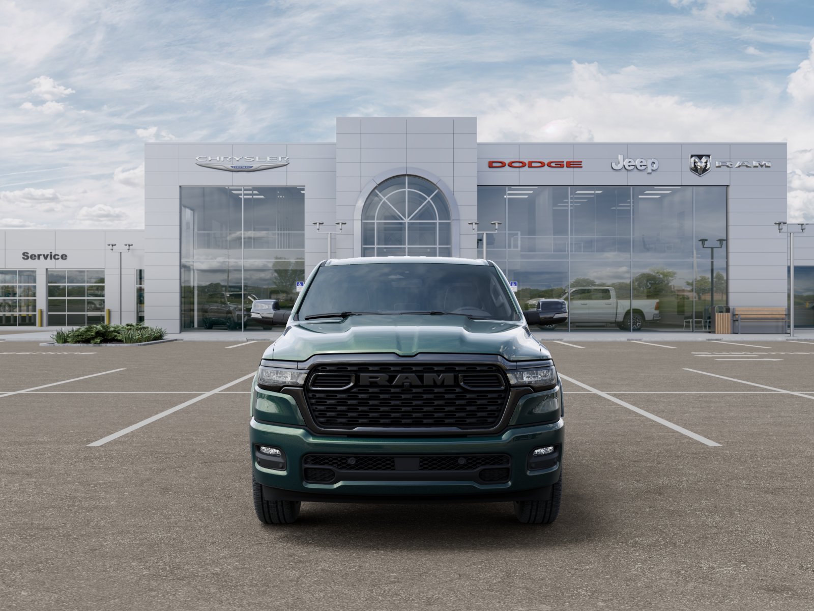 New 2026 Serrano Green Metallic RAM Big Horn image 32