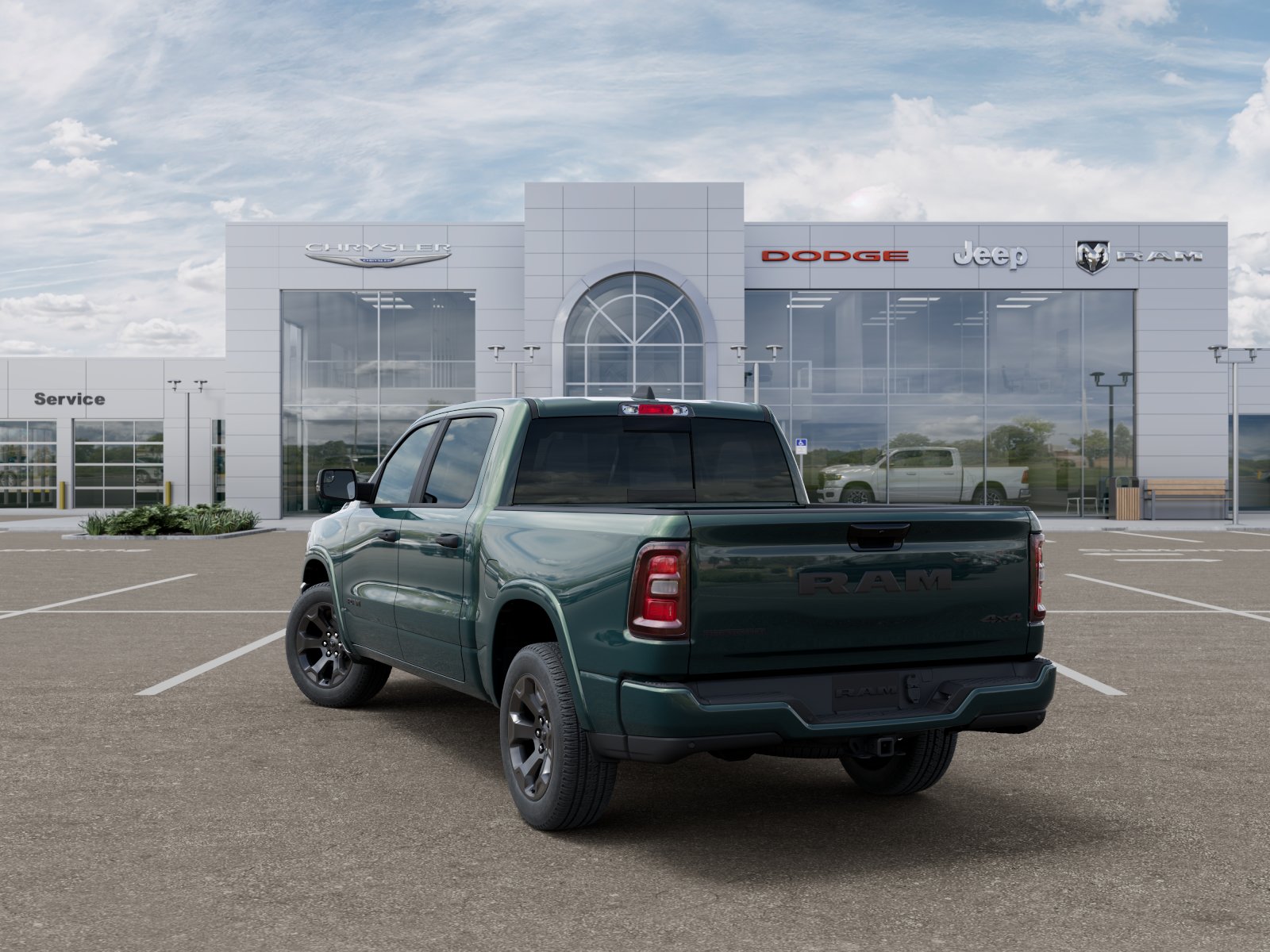 New 2026 Serrano Green Metallic RAM Big Horn image 29