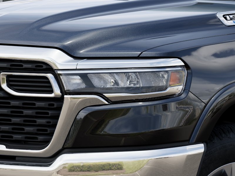 New 2026 Diamond Black Crystal Pearl-Coat Exterior Paint RAM RAM 1500 BIG HORN CREW CAB 4X4 image 36