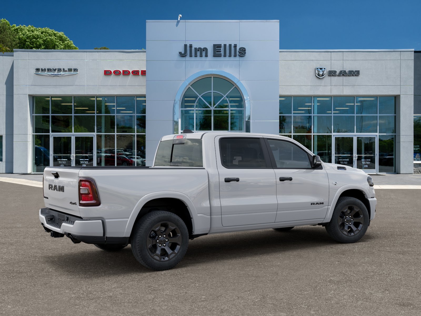 New 2026 Bright White Clearcoat RAM Big Horn image 30