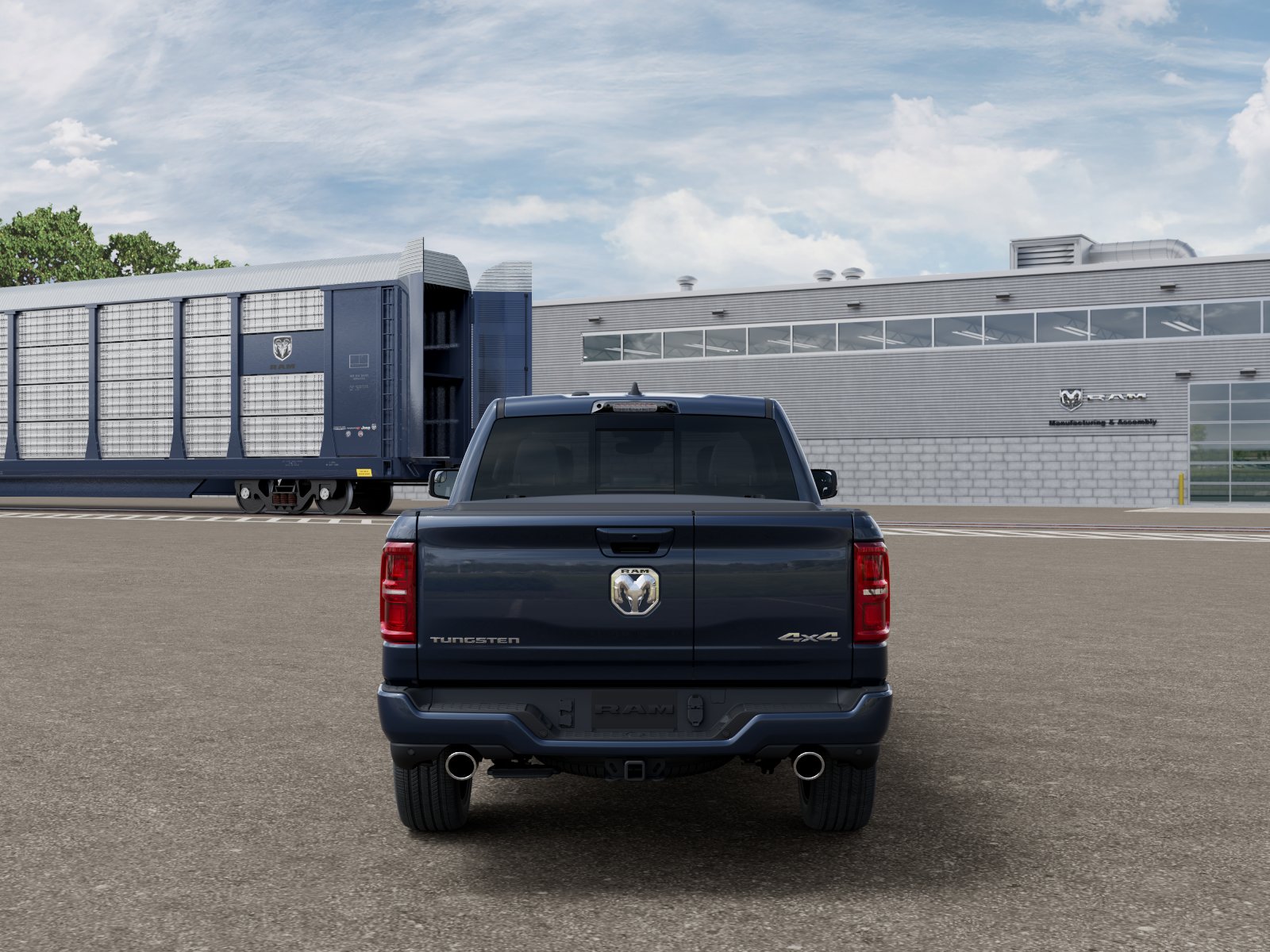 New 2026 Forged Blue Metallic Exterior Paint RAM Tungsten image 7