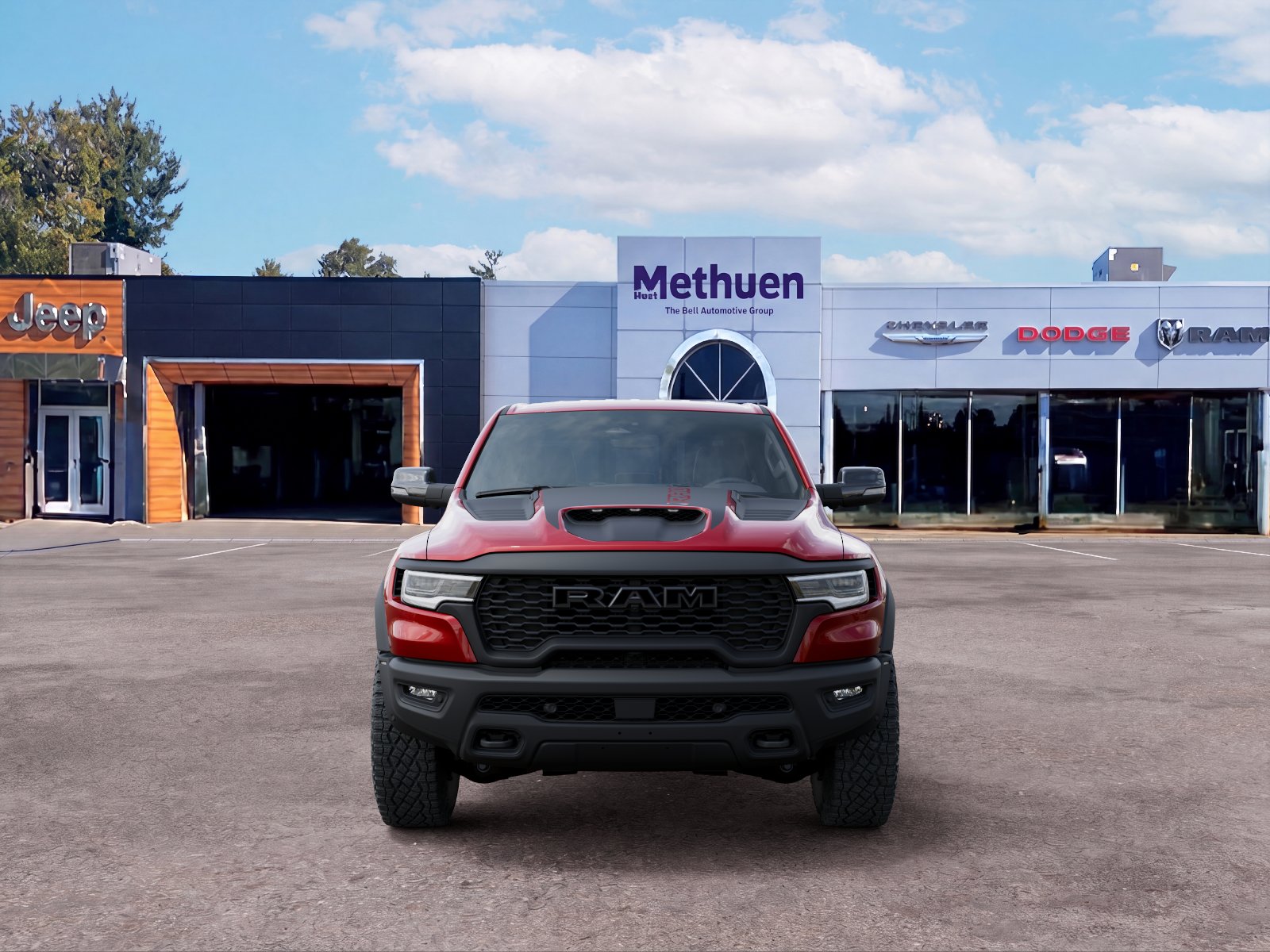 New 2026 Molten Red Pearl-Coat Exterior Paint RAM RHO image 32