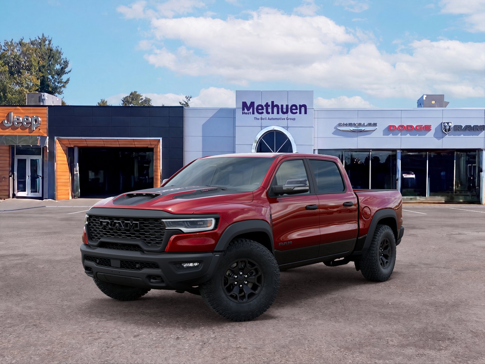 New 2026 Molten Red Pearl-Coat Exterior Paint RAM RHO image 27