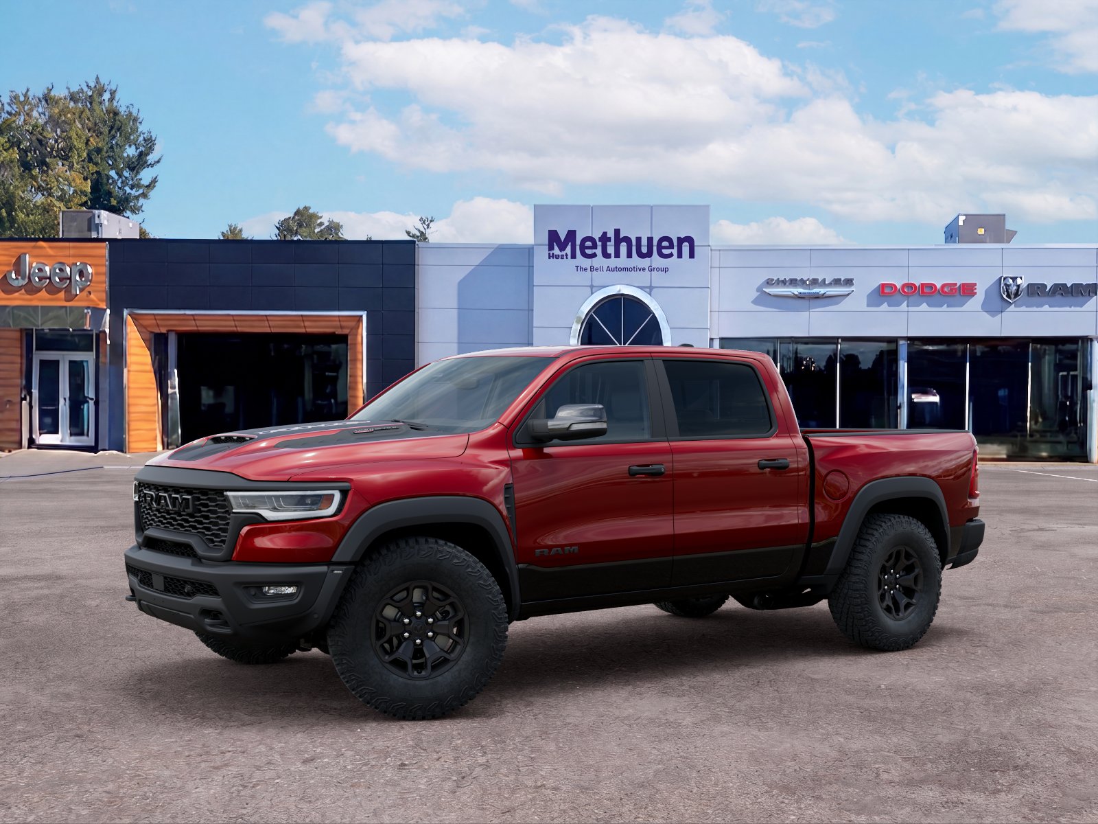 New 2026 Molten Red Pearl-Coat Exterior Paint RAM RHO image 28