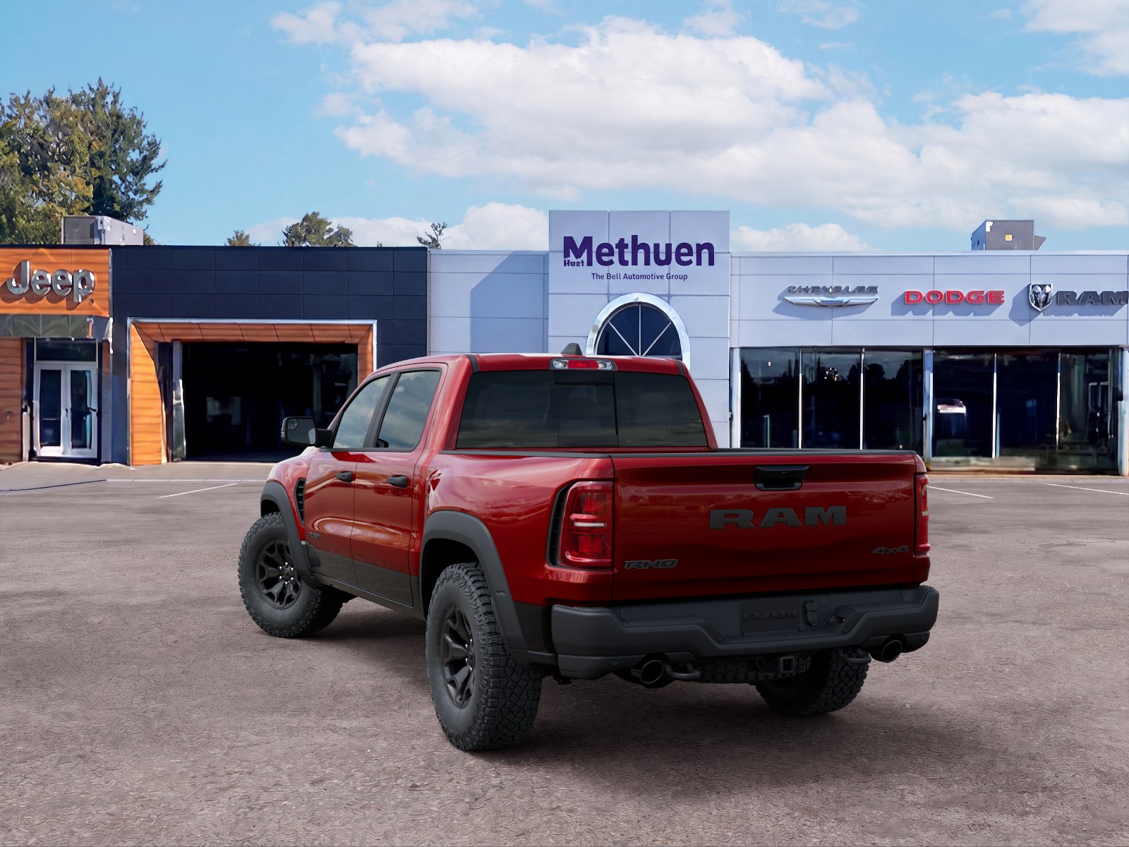 New 2026 Molten Red Pearl-Coat Exterior Paint RAM RHO image 29