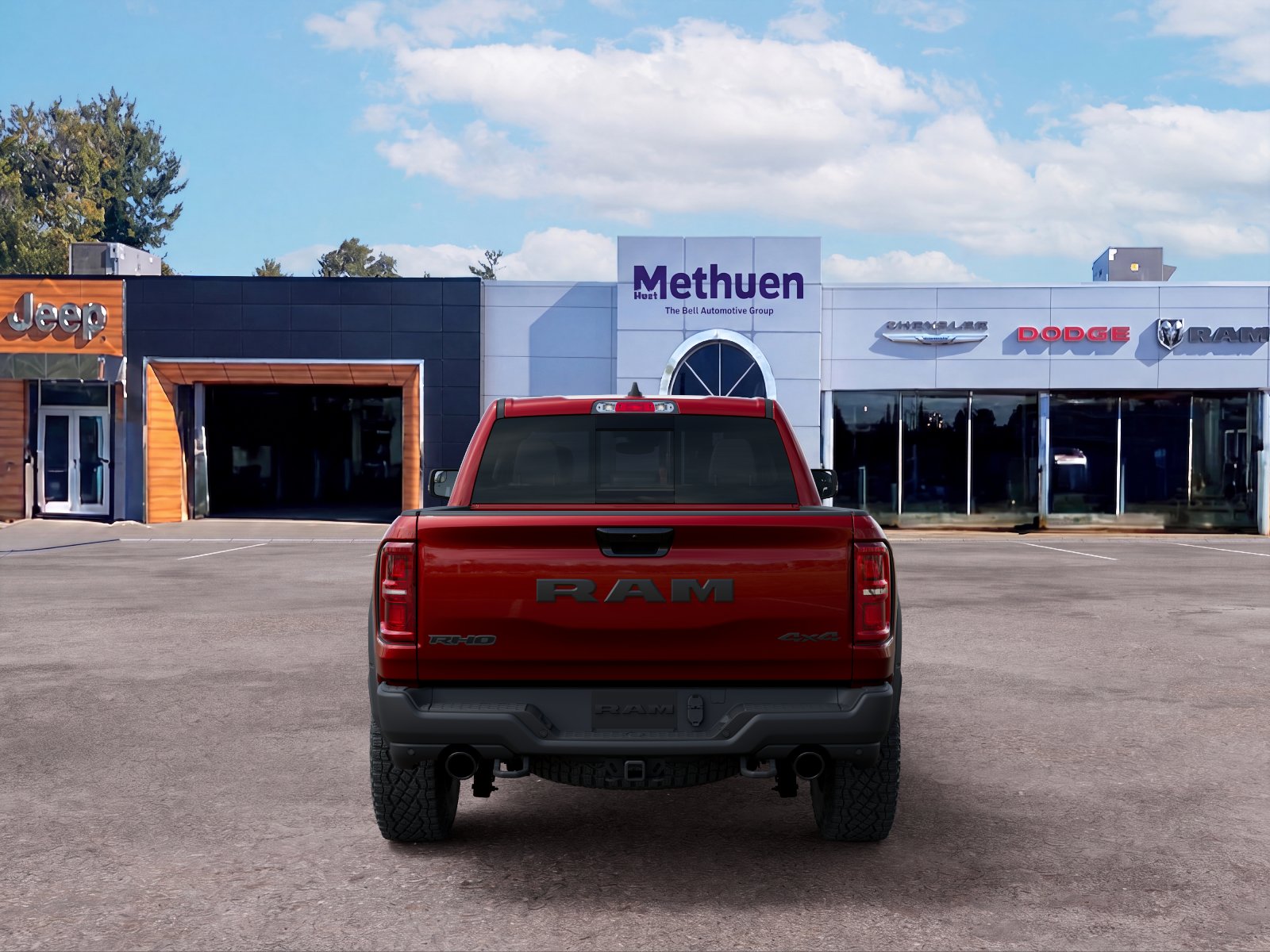New 2026 Molten Red Pearl-Coat Exterior Paint RAM RHO image 33