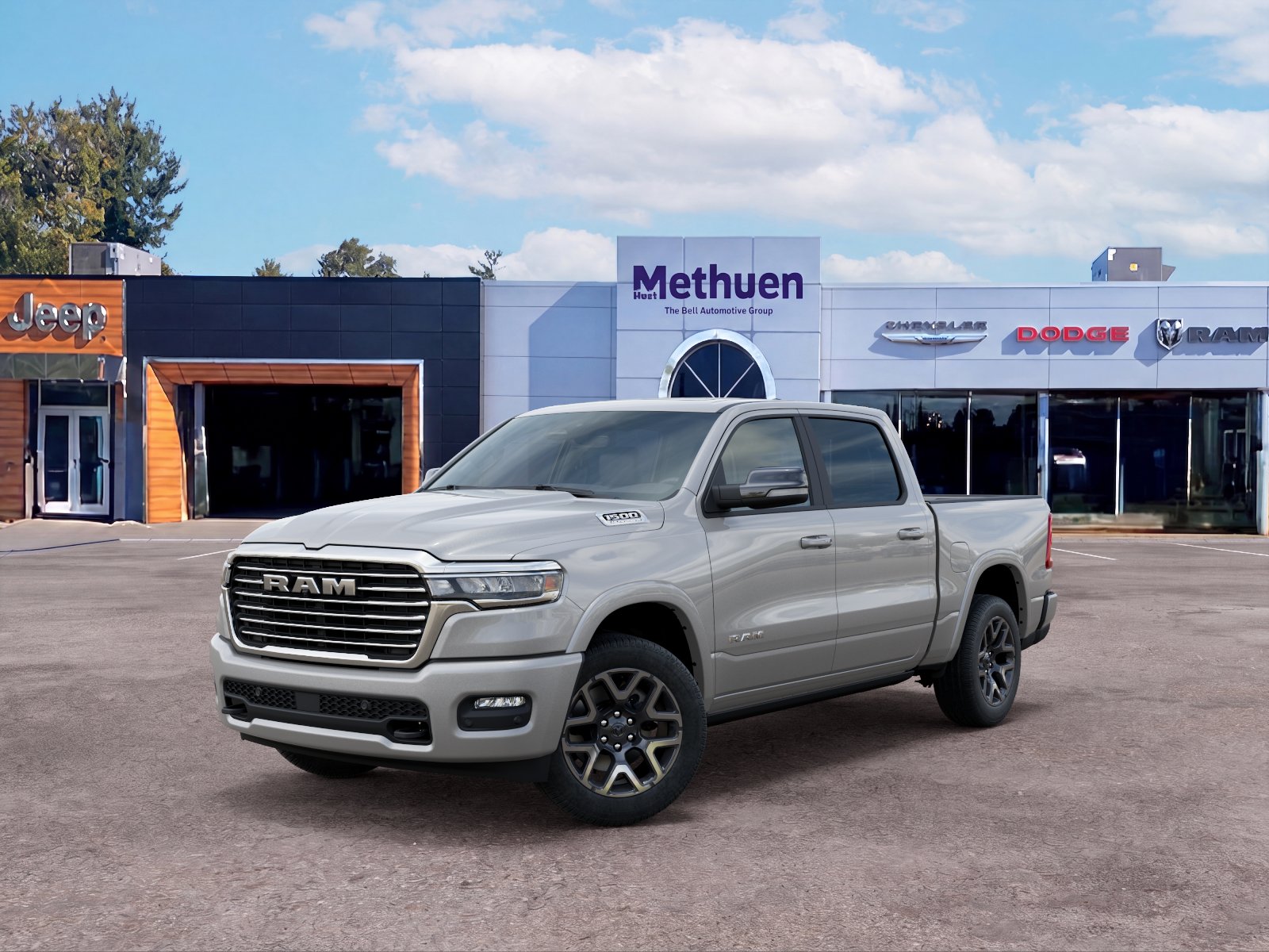 New 2026 Silver Zynith Exterior Paint RAM Laramie image 27