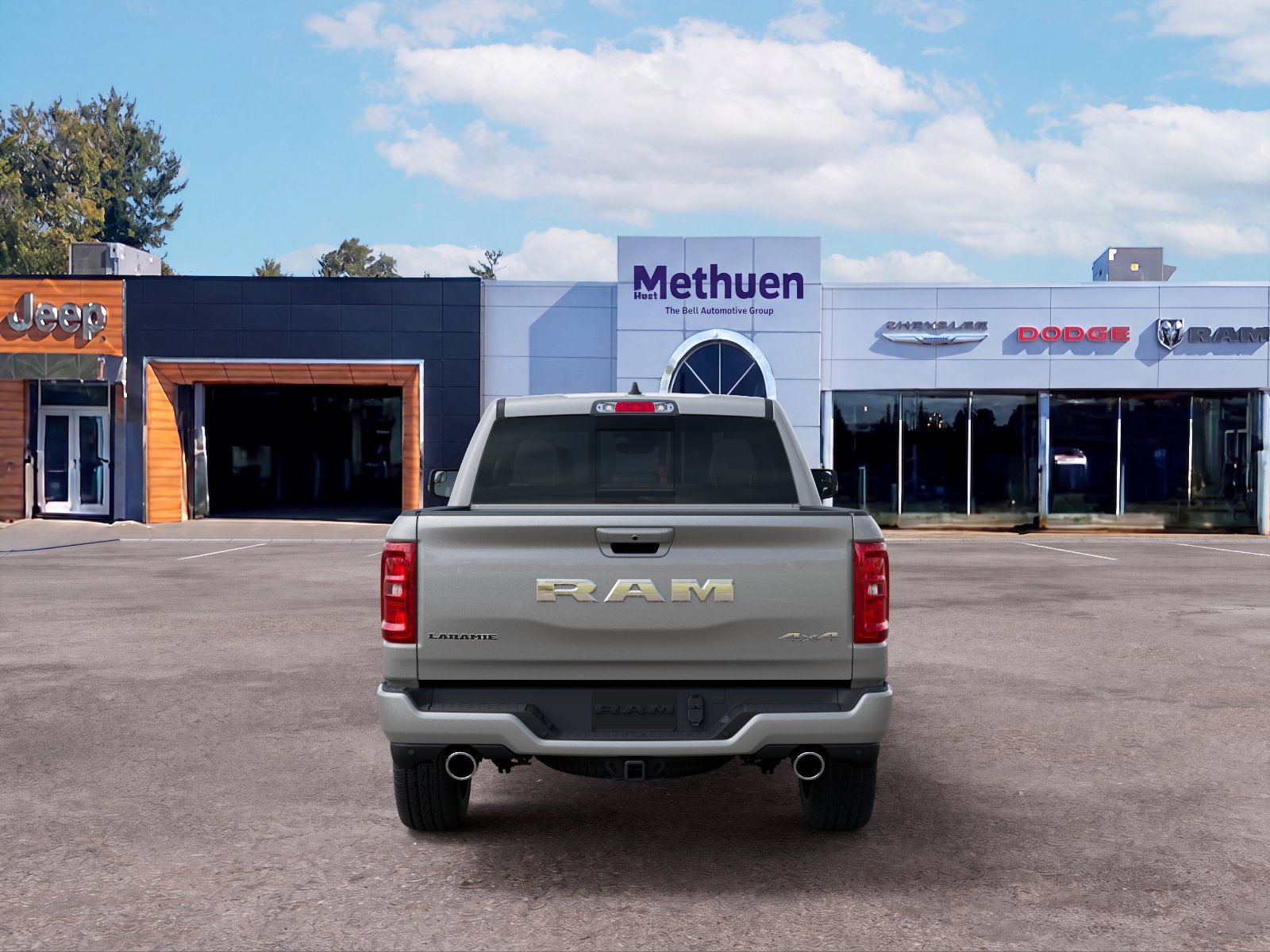 New 2026 Silver Zynith Exterior Paint RAM Laramie image 33