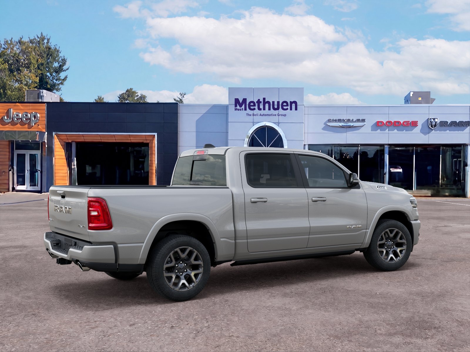 New 2026 Silver Zynith Exterior Paint RAM Laramie image 30