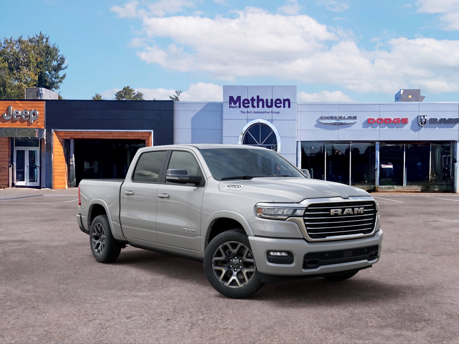 New 2026 Silver Zynith Exterior Paint RAM Laramie image 31