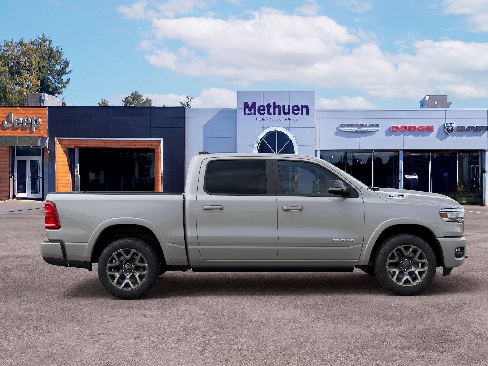 New 2026 Silver Zynith Exterior Paint RAM Laramie image 47