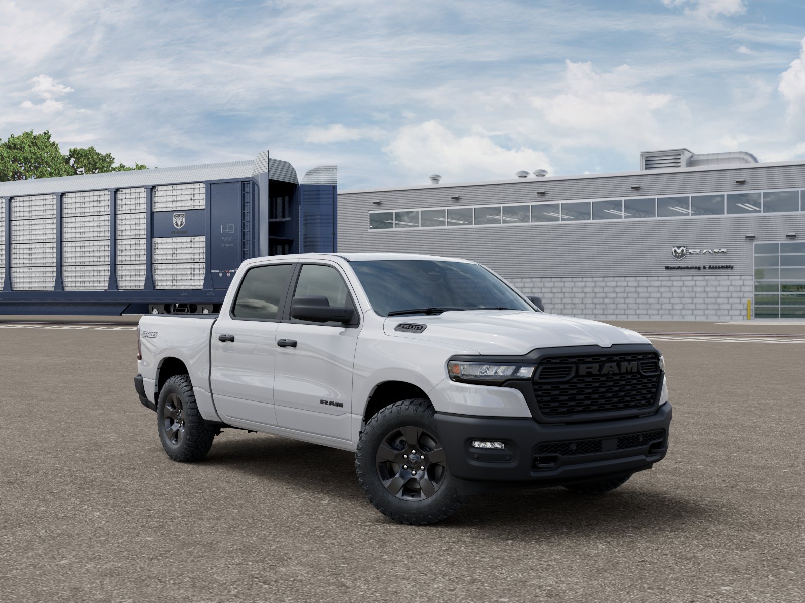 New 2026 Bright White Clear-Coat Exterior Paint RAM Warlock image 3