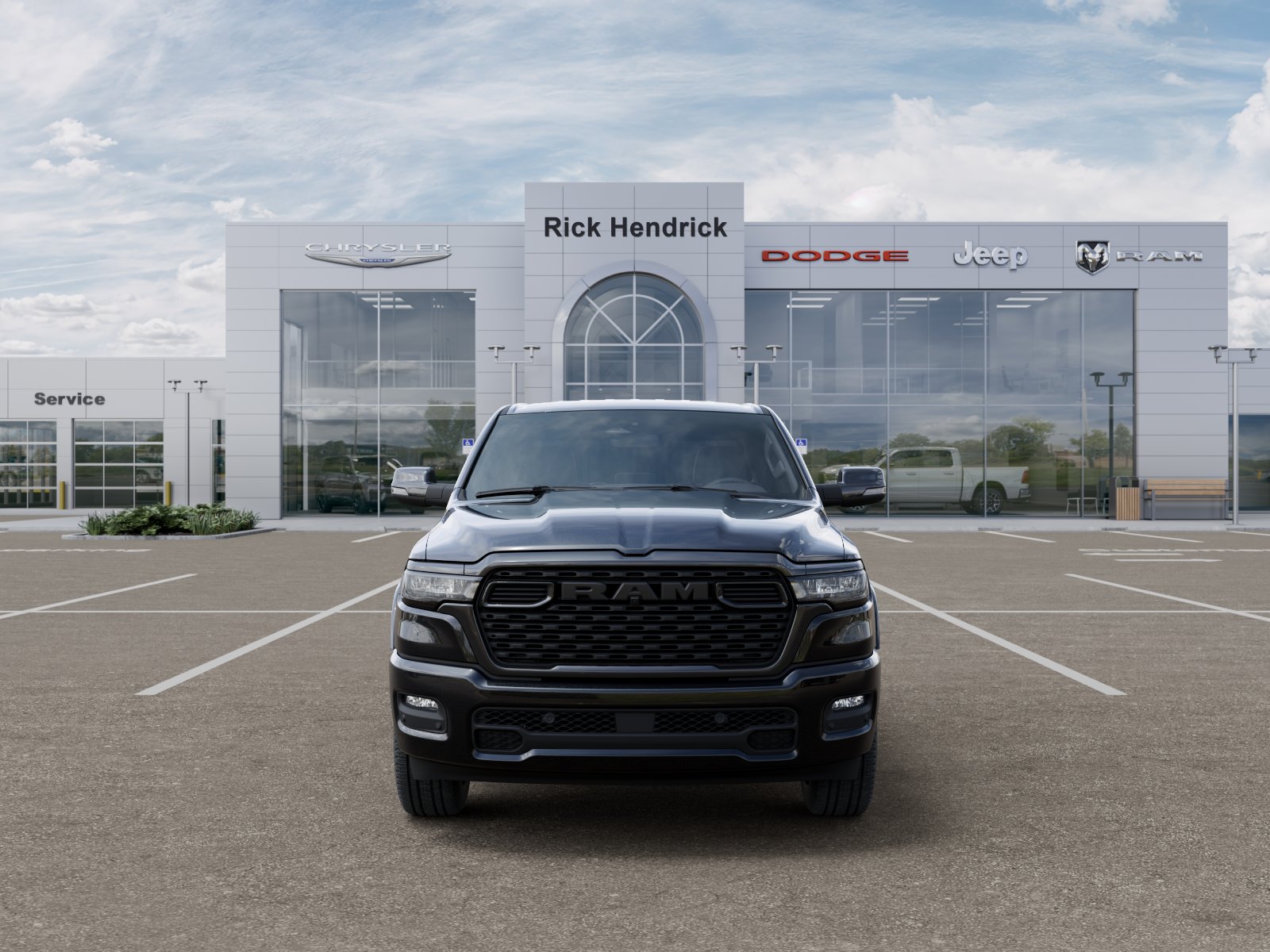 New 2026 Diamond Black Crystal Pearlcoat RAM Big Horn image 39