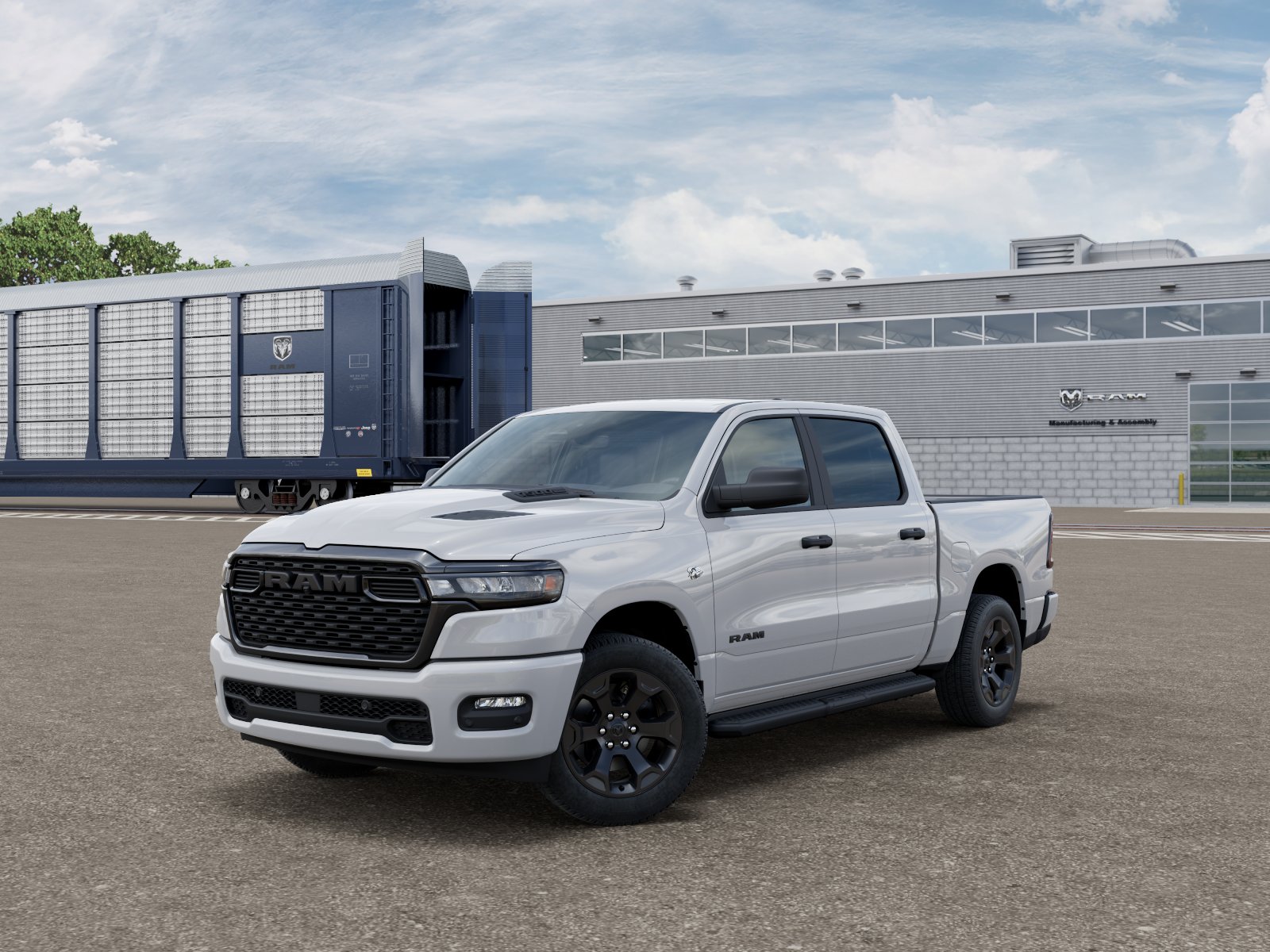 New 2026 Bright White Clear-Coat Exterior Paint RAM Tradesman image 27