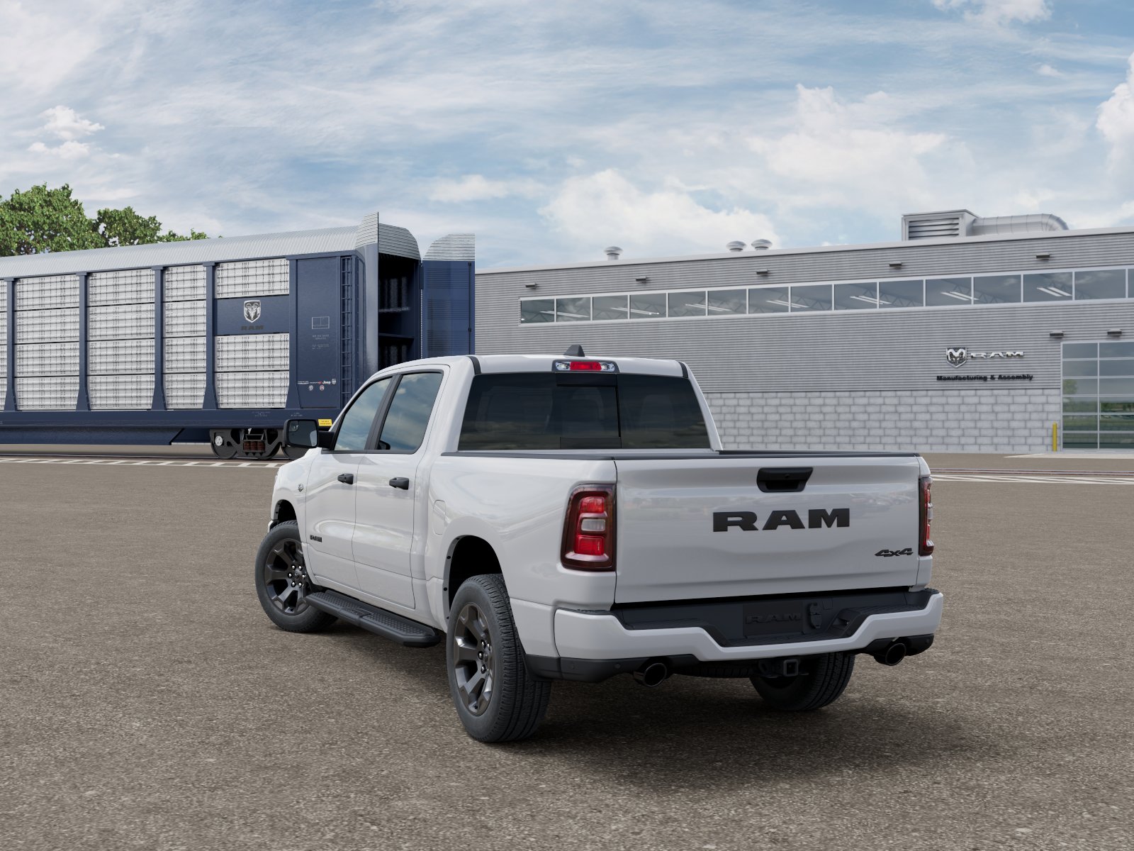 New 2026 Bright White Clear-Coat Exterior Paint RAM Tradesman image 29