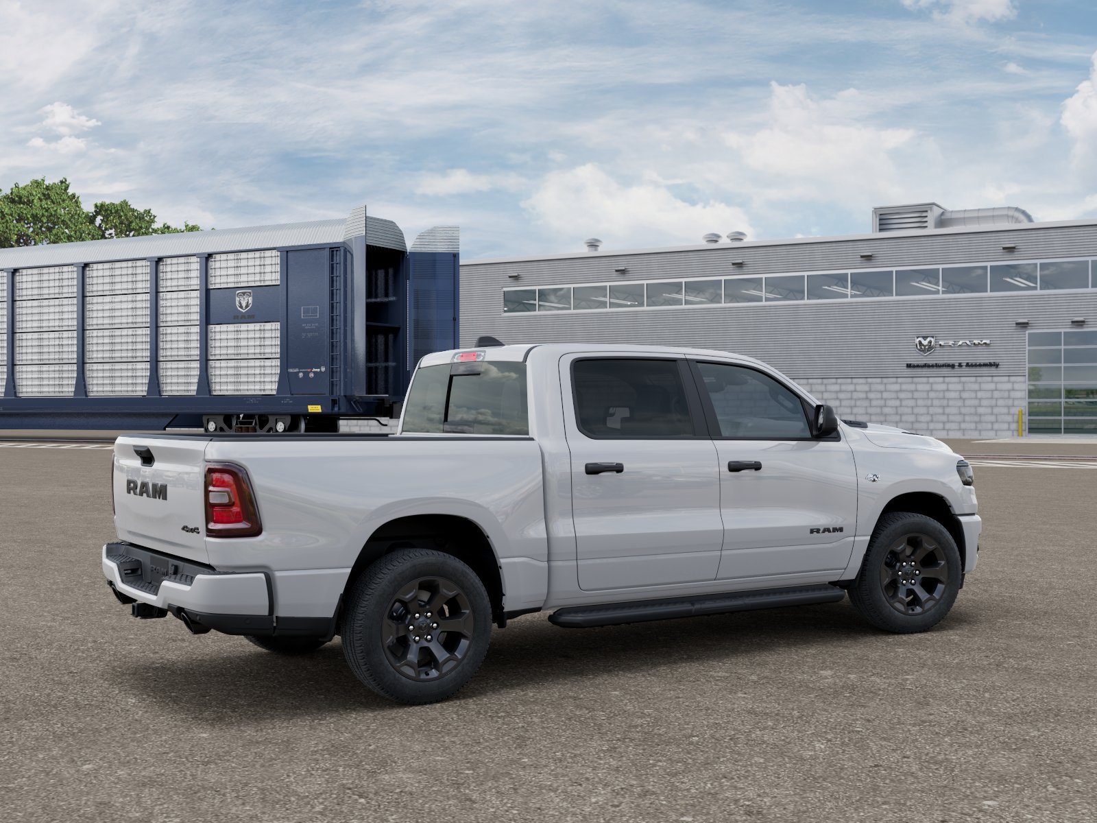 New 2026 Bright White Clear-Coat Exterior Paint RAM Tradesman image 30