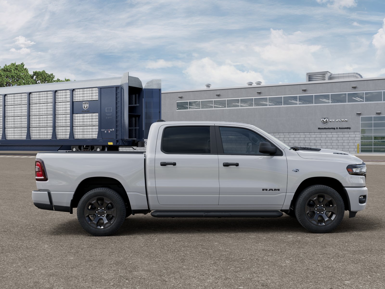 New 2026 Bright White Clear-Coat Exterior Paint RAM Tradesman image 47
